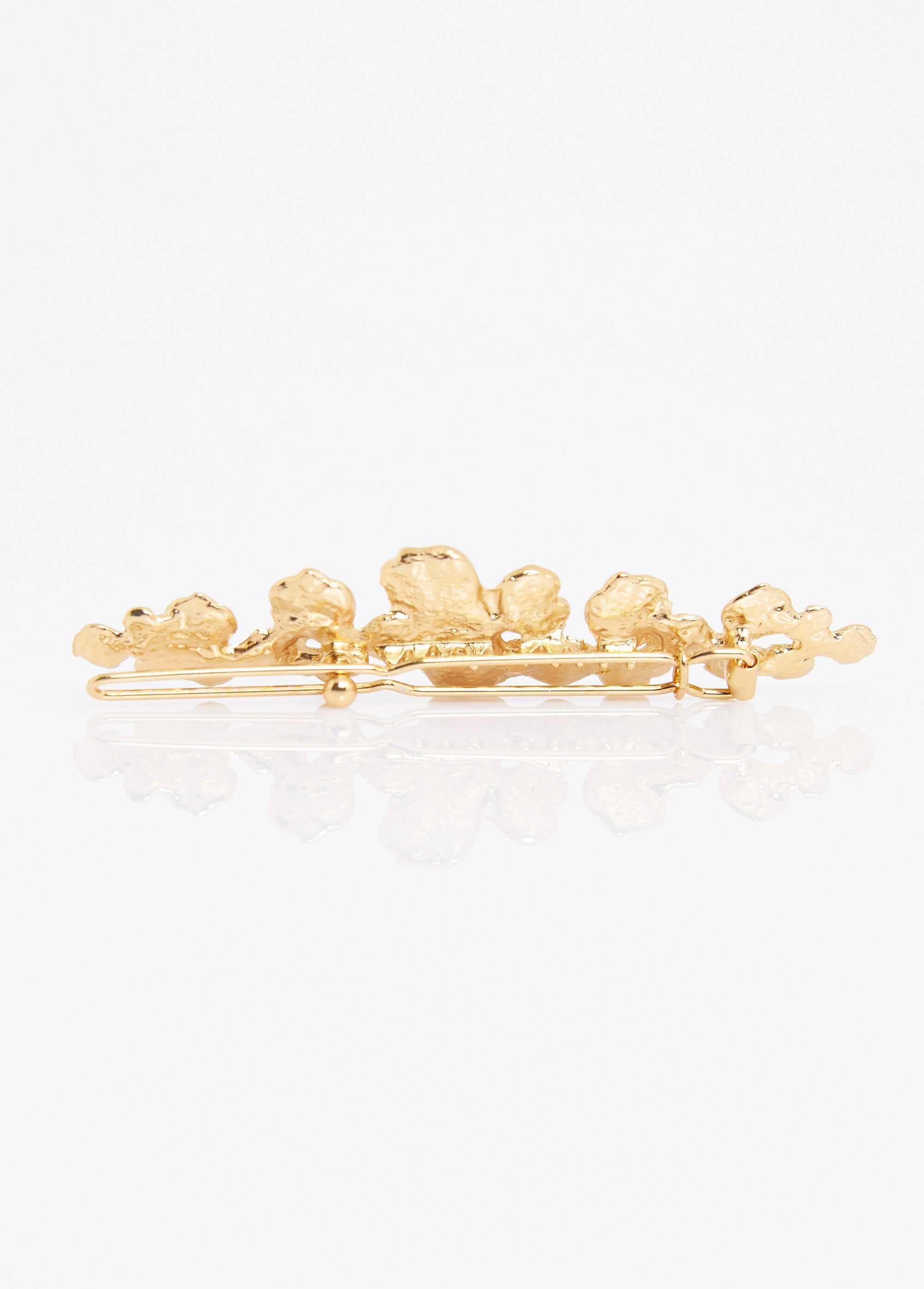 Pasador_de_acero_inoxidable,_nenúfares_Dorado_DE1_slim