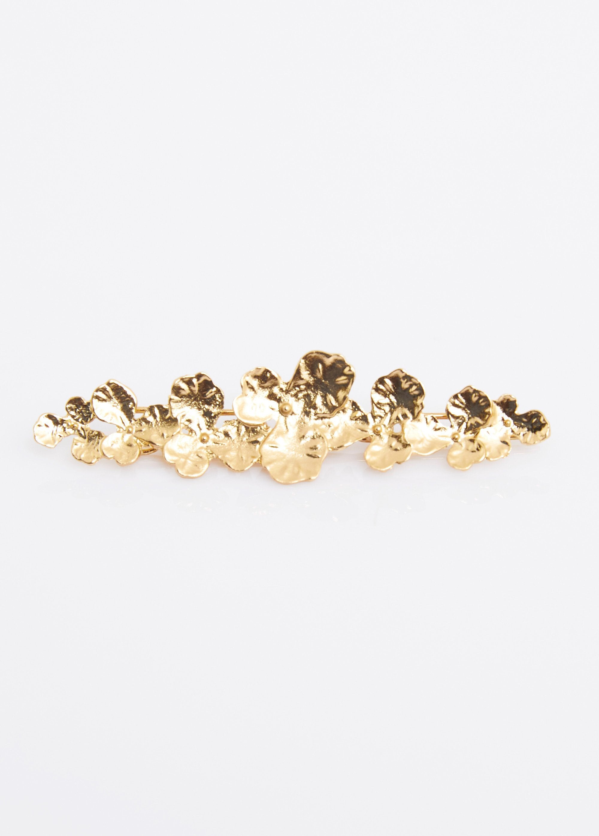 Pasador_de_acero_inoxidable,_nenúfares_Dorado_FA1_slim