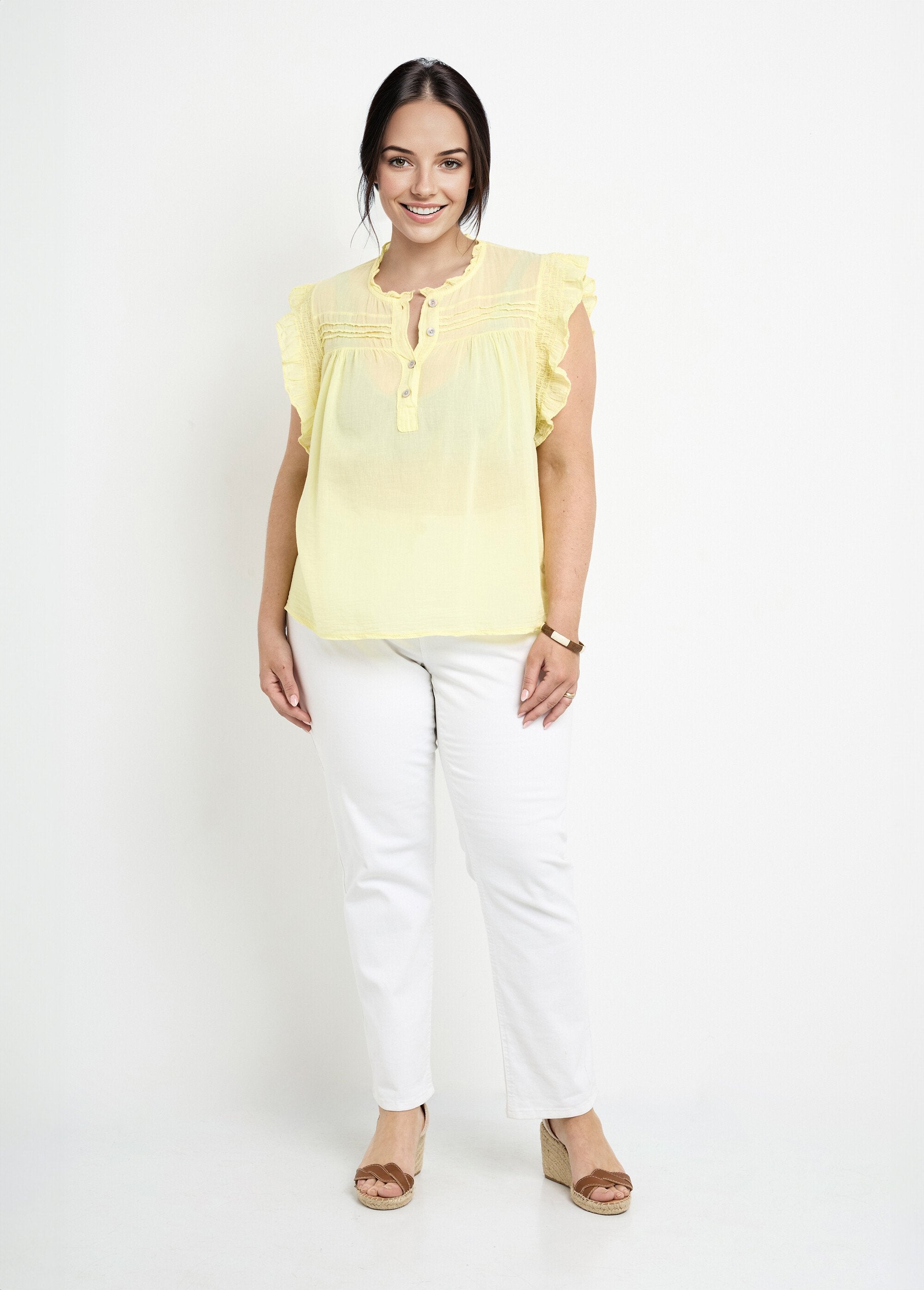 Blusa_de_voile_de_algodón_sin_mangas_AMARILLO_SF1_curvy