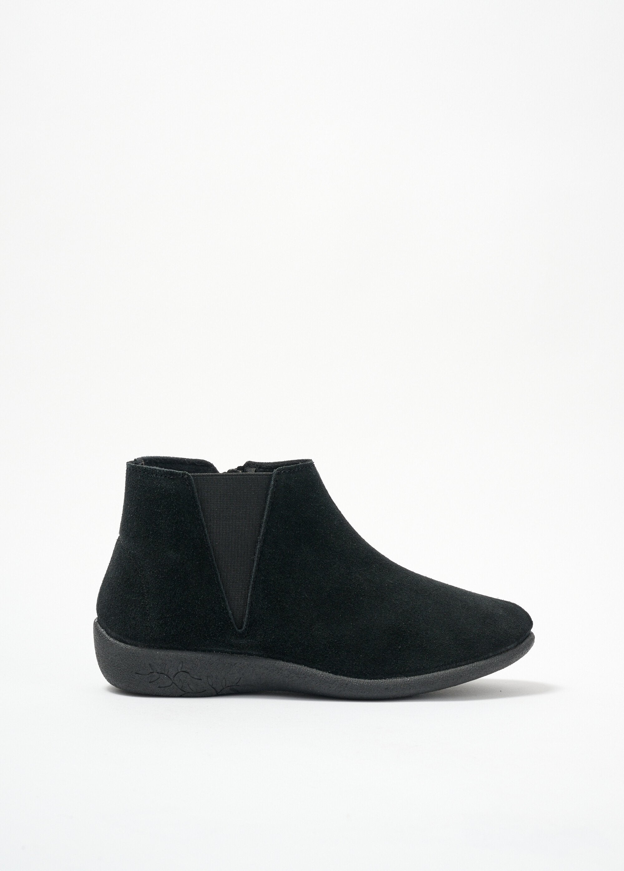 Botas_anchas_de_piel_confort_con_cremallera_elástica_Negro_DR1_slim