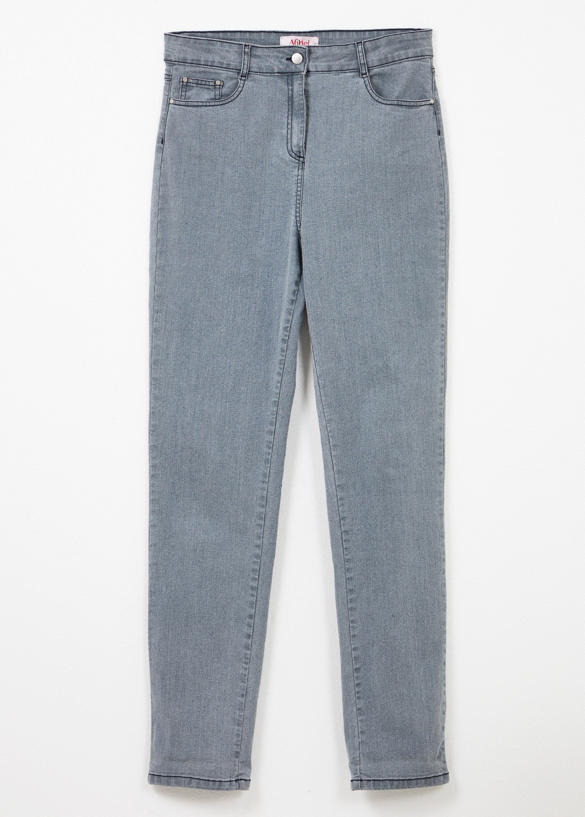 Vaqueros_de_cinco_bolsillos_con_cinturón_elástico_de_algodón_elástico_Gris_AP1_slim