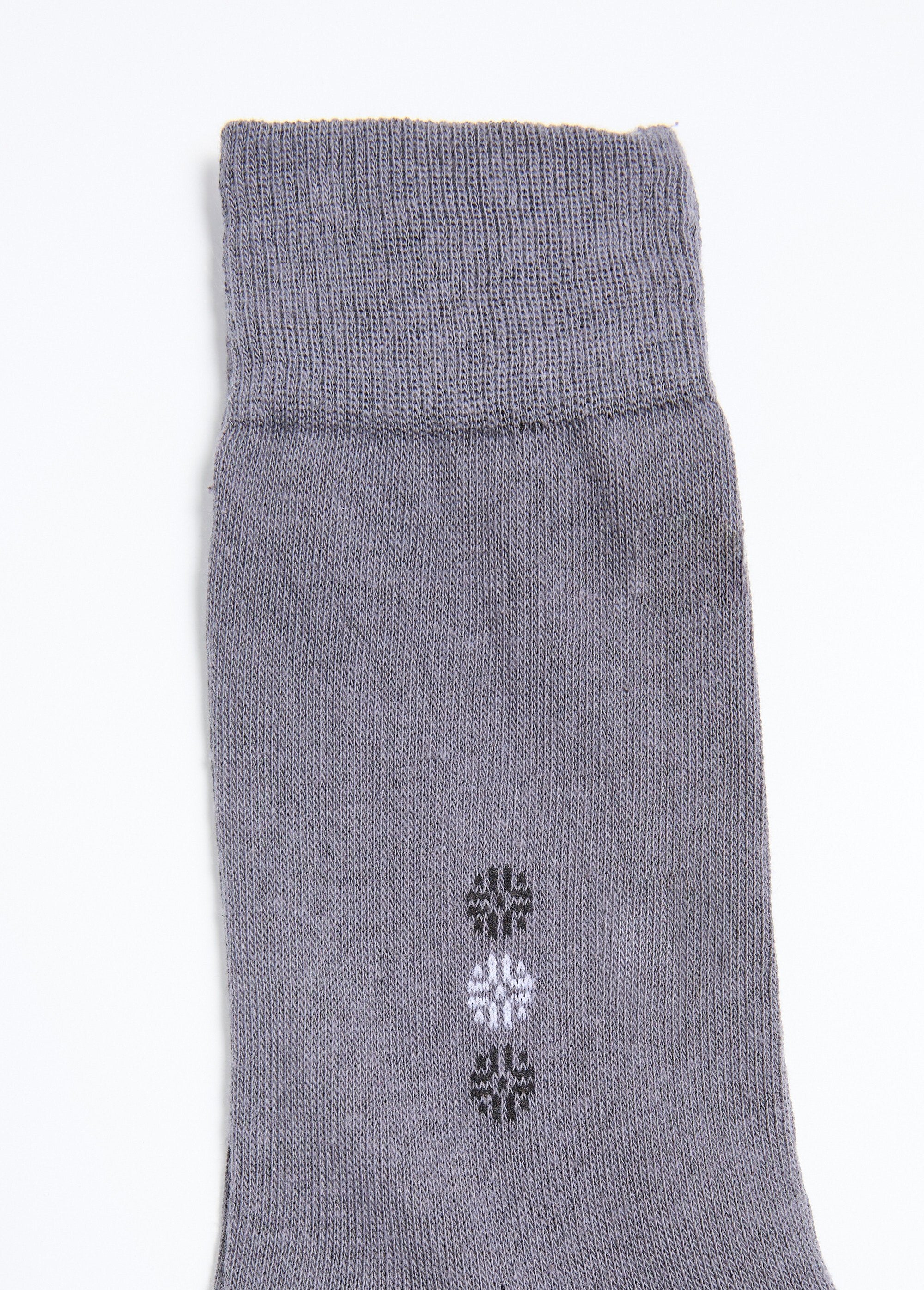 Pack_de_10_calcetines_lisos_y_estampados_Negro_a_juego_DE2_slim