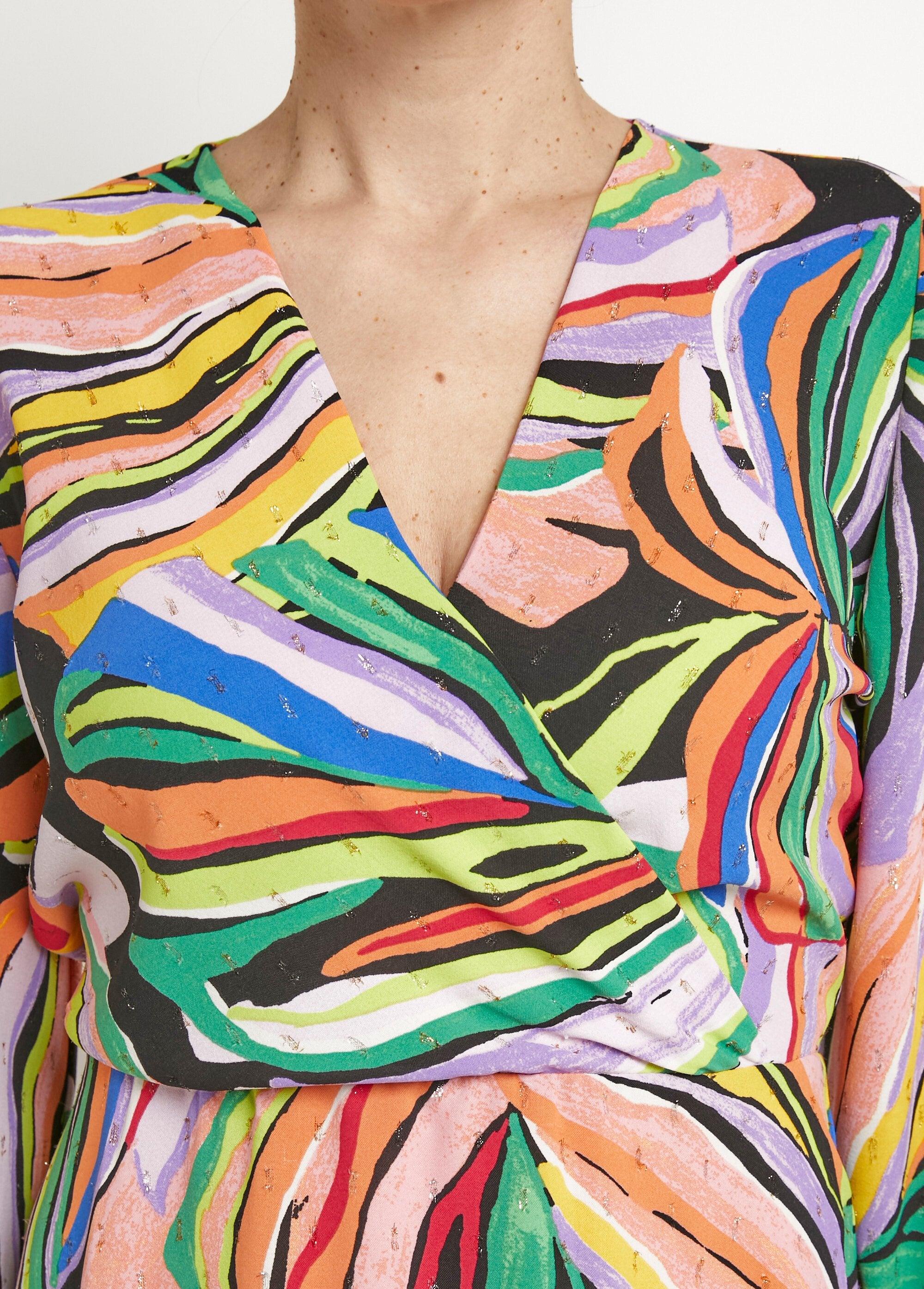 Vestido_corto_con_estampado_gráfico_de_follaje_Multicolor_DE1_slim