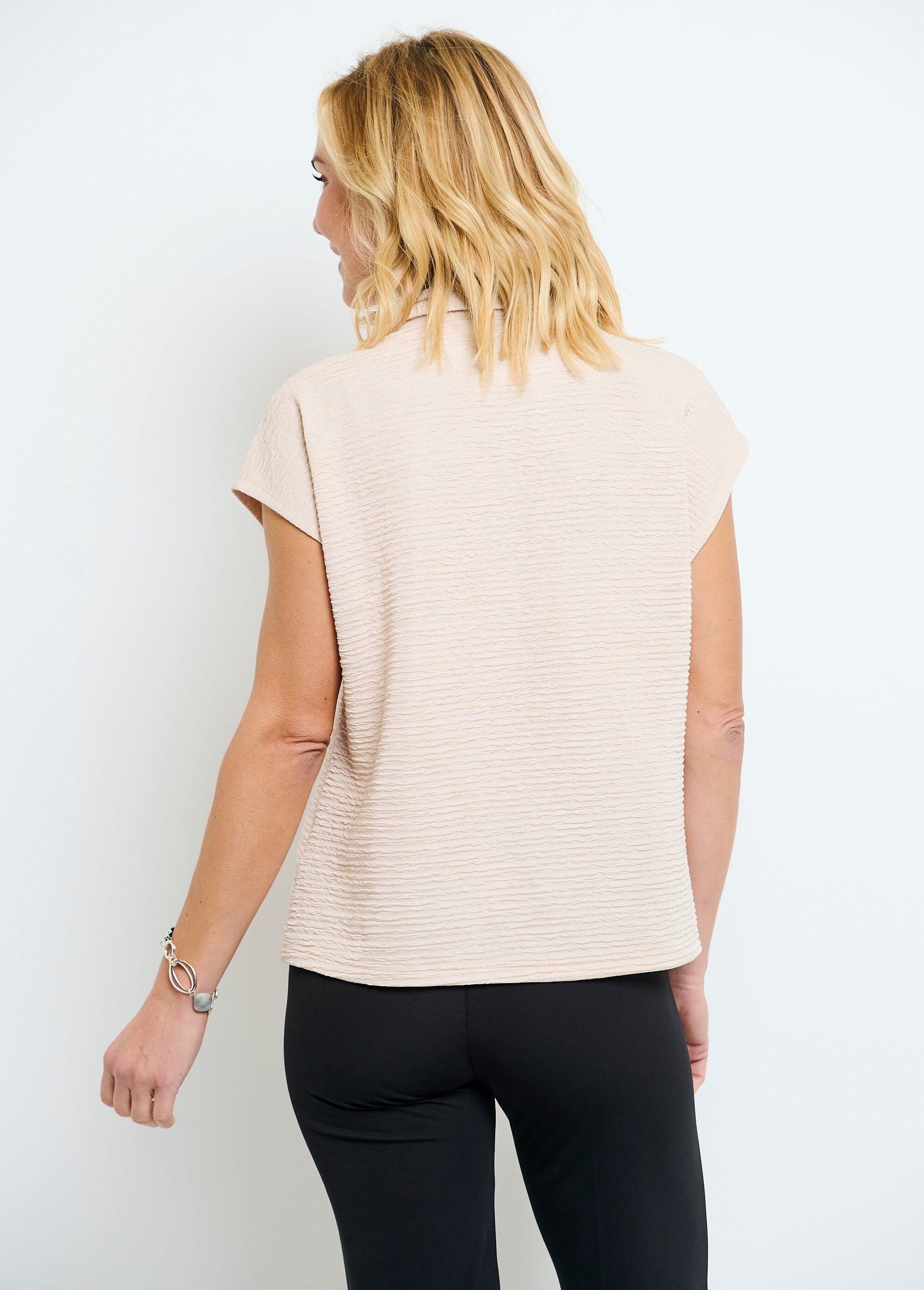 Camiseta_manga_corta_lisa_cuello_camisero_Arena_DO1_slim