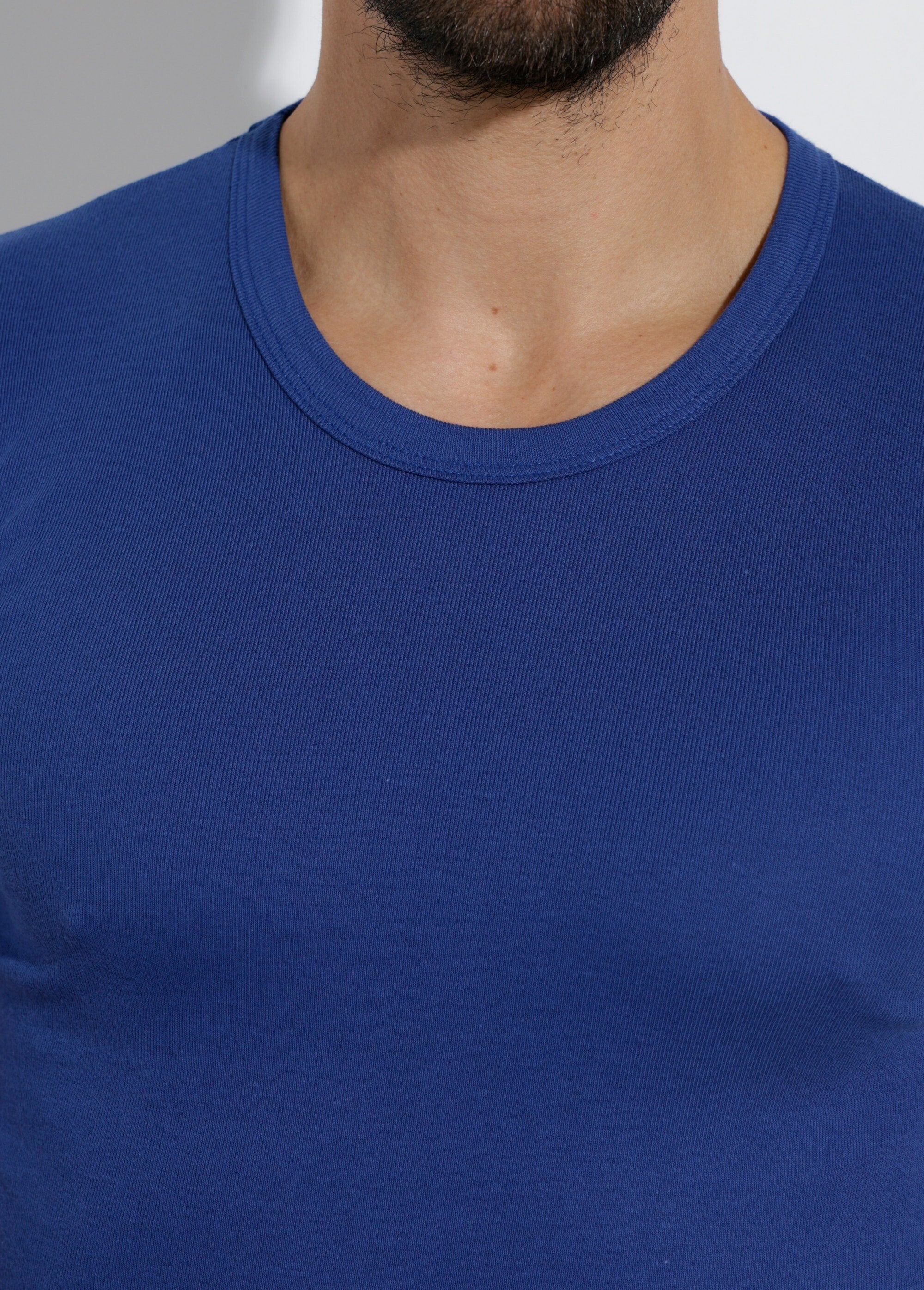 Camiseta_con_cuello_redondo_y_espalda_cubierta_-_pack_de_2_Lote_índigo_3_DE1_slim