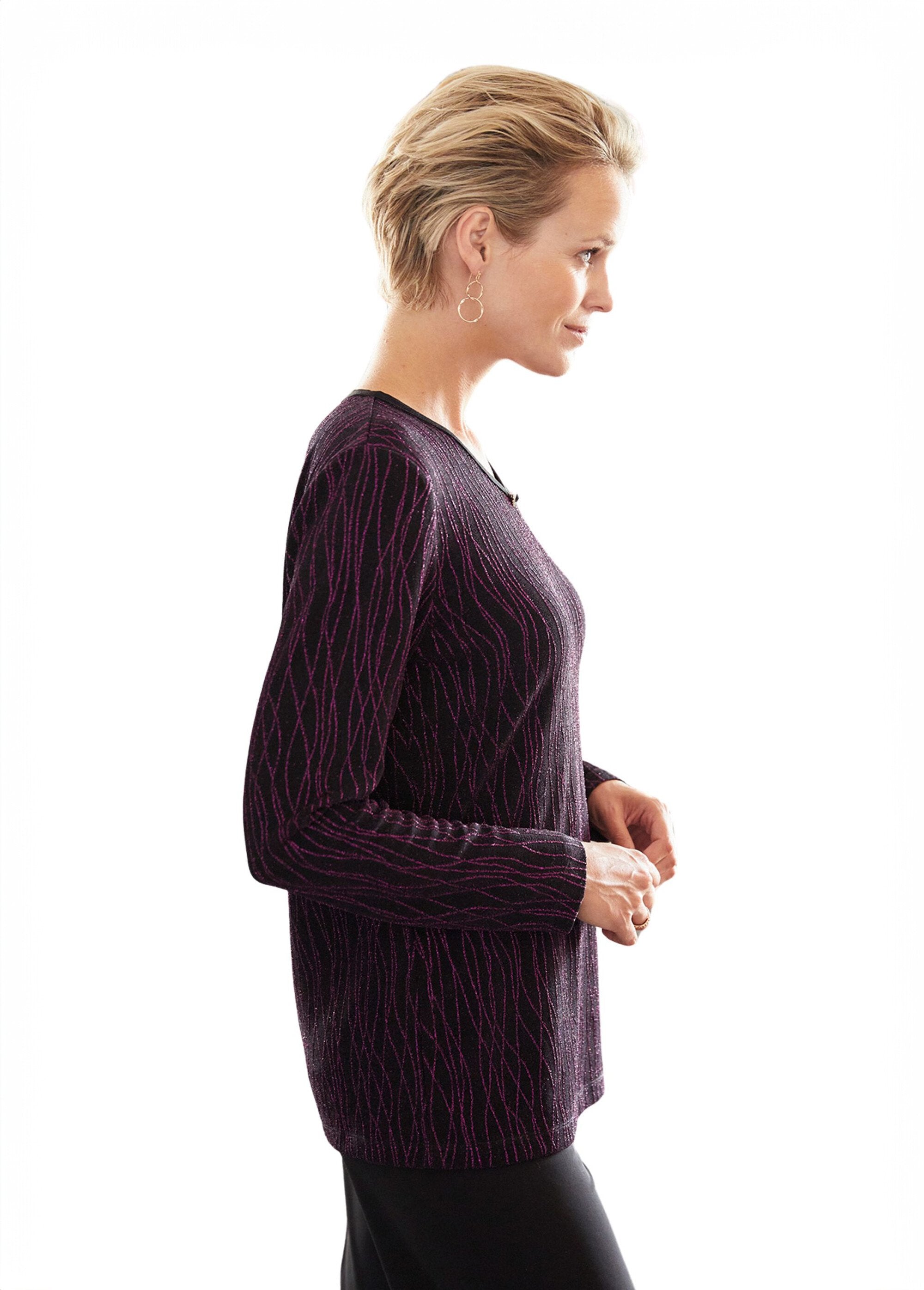 elegante_túnica_de_punto_brillante_fucsia_y_negro_DR1_slim