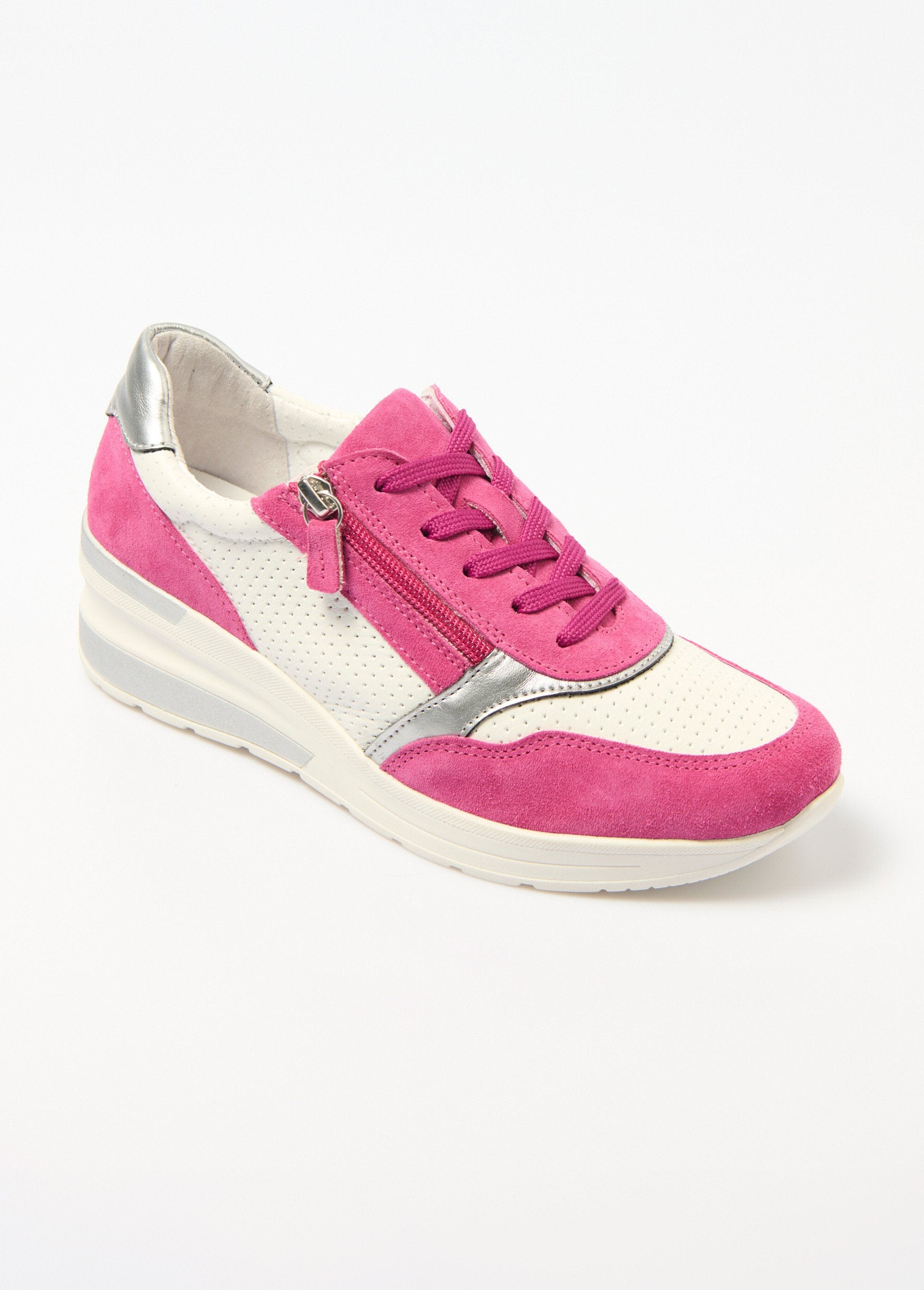 Deportivas_cuña_ancha_de_piel_fucsia_y_blanco_FA1_slim