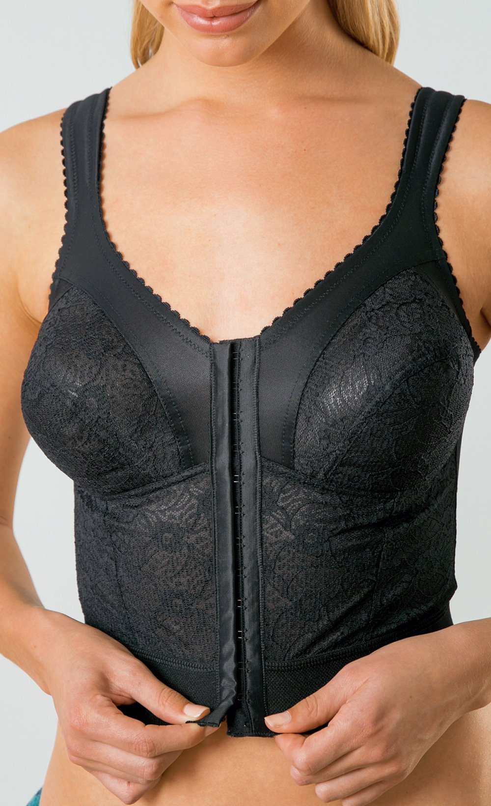 Bustier_sin_aros,_con_gancho_delante_Negro_FA1_slim