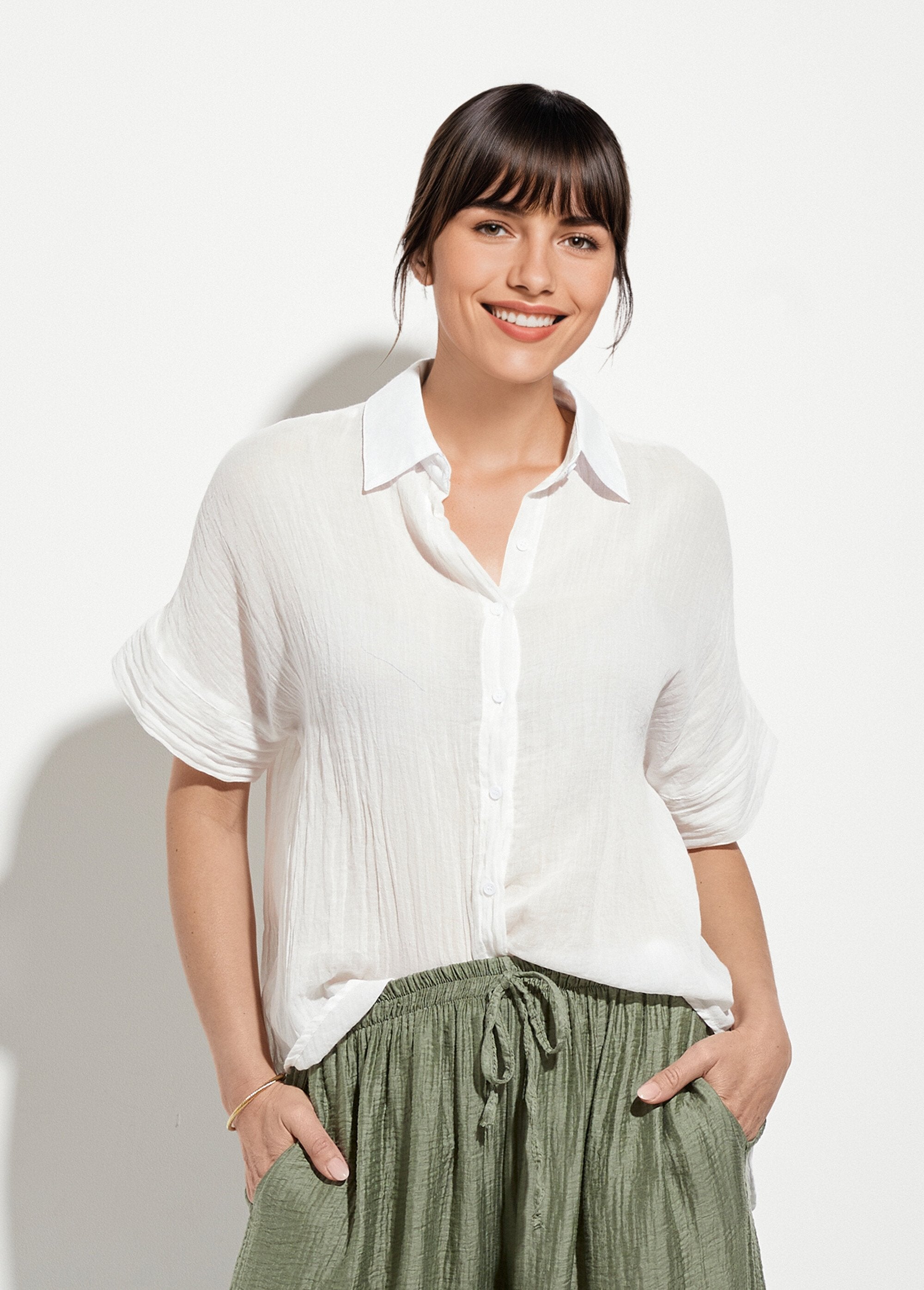 Blusa_de_voile_arrugada_de_manga_corta_Blanco,_Blanca_FA1_slim