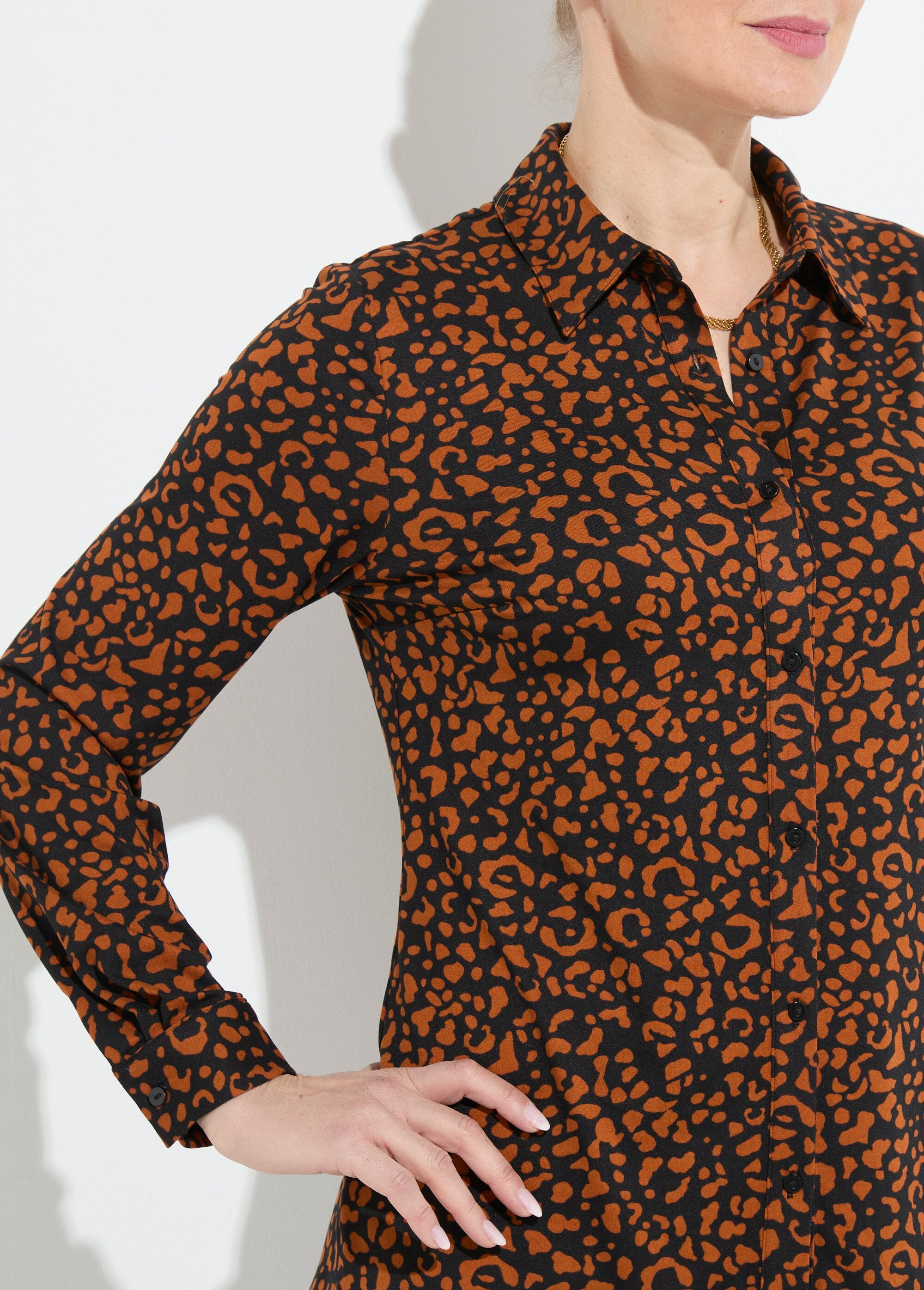 Blusa_de_punto_cálida_con_estampado_de_piel_animal_Negro_y_marrón_DE1_slim