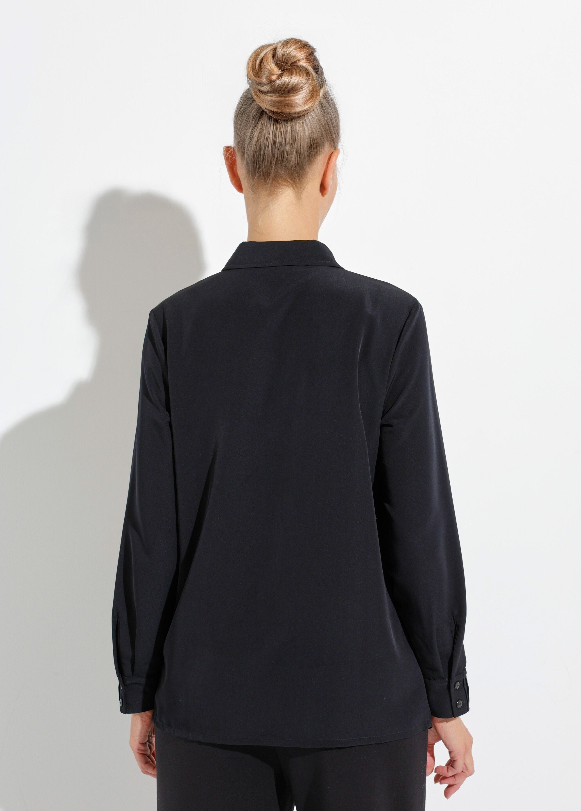 Chemisier_uni_boutonné_long_strass_col_chemise_Noir_DO1_slim