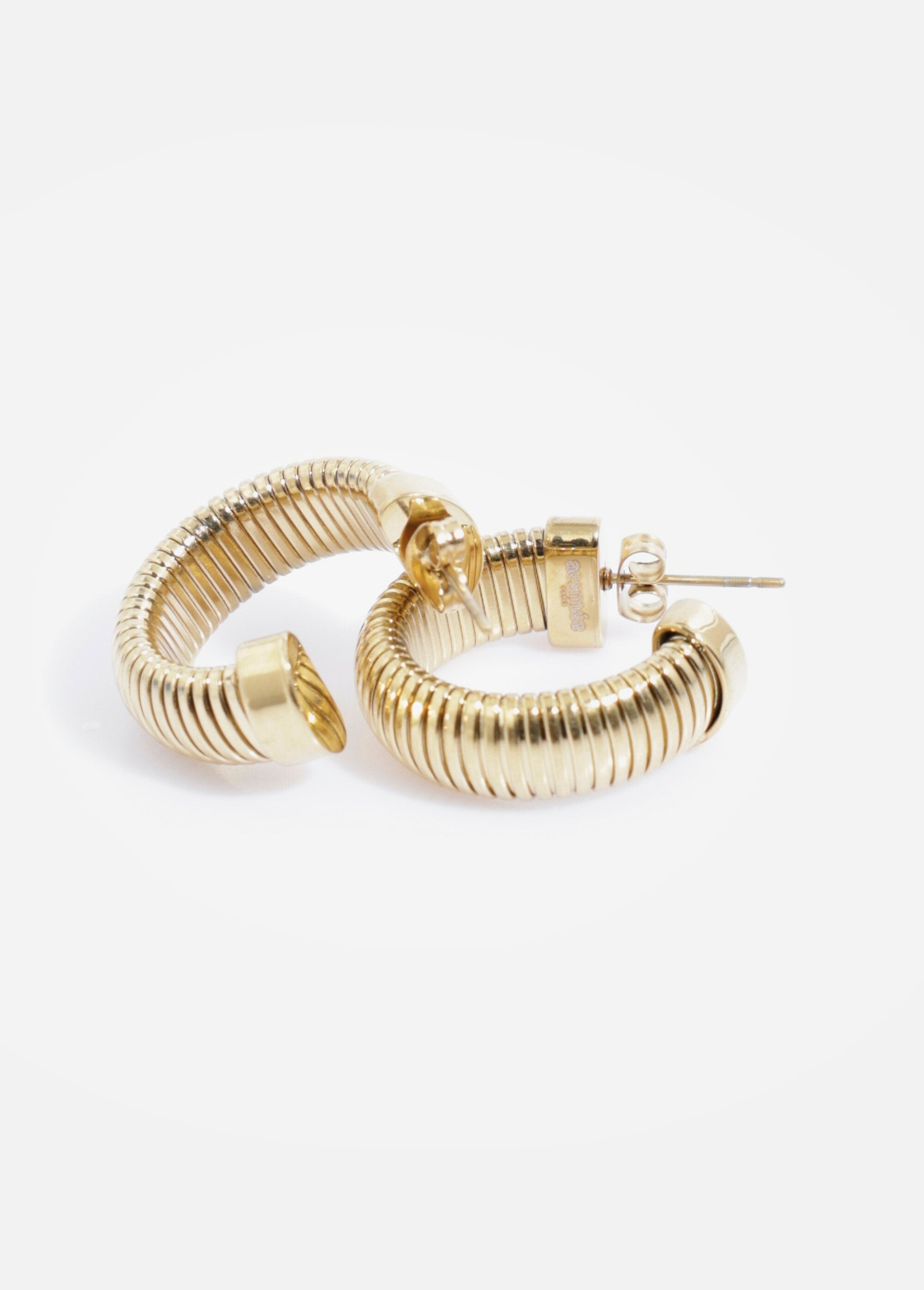 Pendientes_de_aro_de_malla_de_acero_inoxidable_Dorado_FA1_slim
