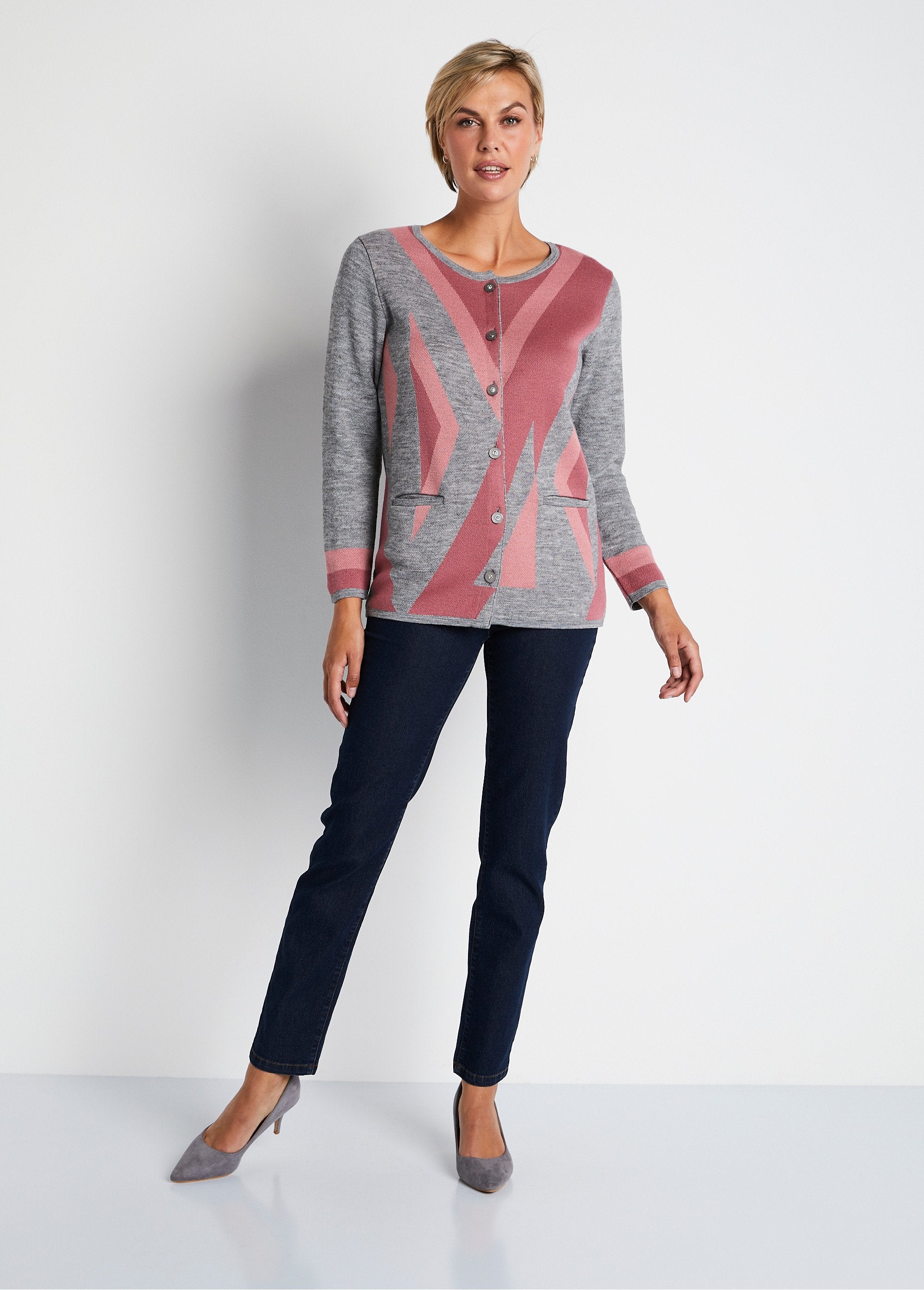 Cárdigan_midi_con_botones_en_jacquard_de_lana_gris_y_rosa_SF1_slim