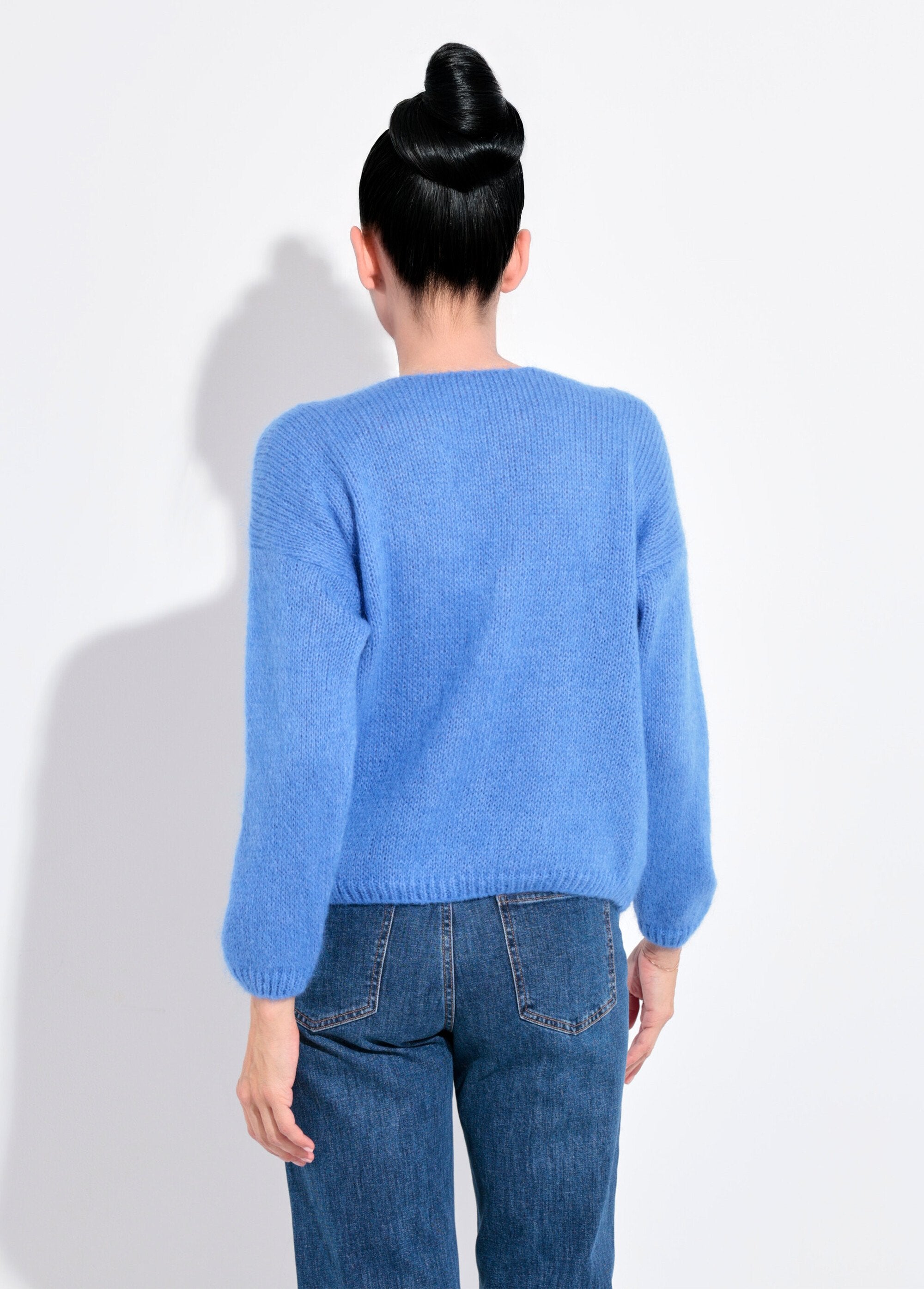 Cárdigan_de_punto_de_mohair_suave_y_cálido_con_cuello_en_V_Azul_hielo_DO1_slim
