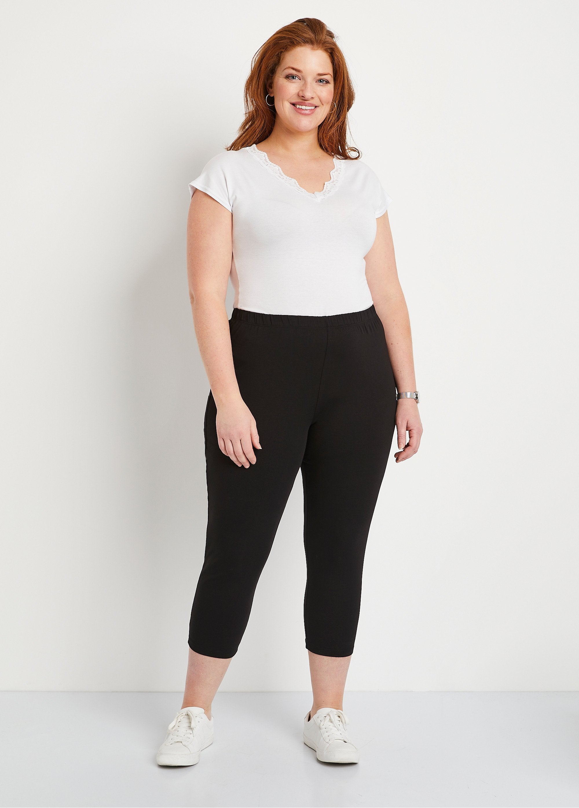 Legging_corto_de_algodón_con_cintura_elástica_Negro_SF1_curvy