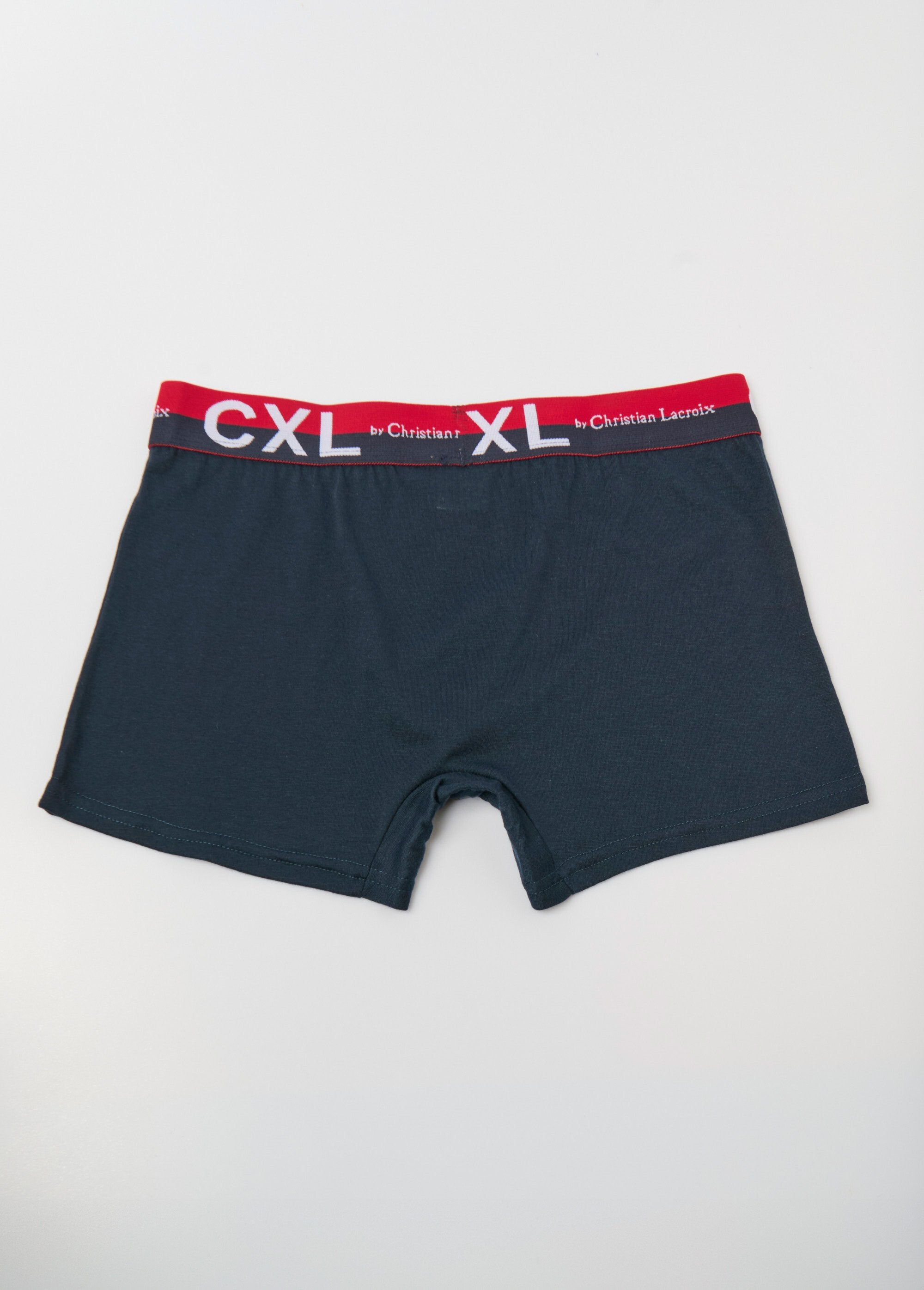 Pack_de_4_bóxers_lisos_con_cinturilla_con_logo_Azul_DO1_slim