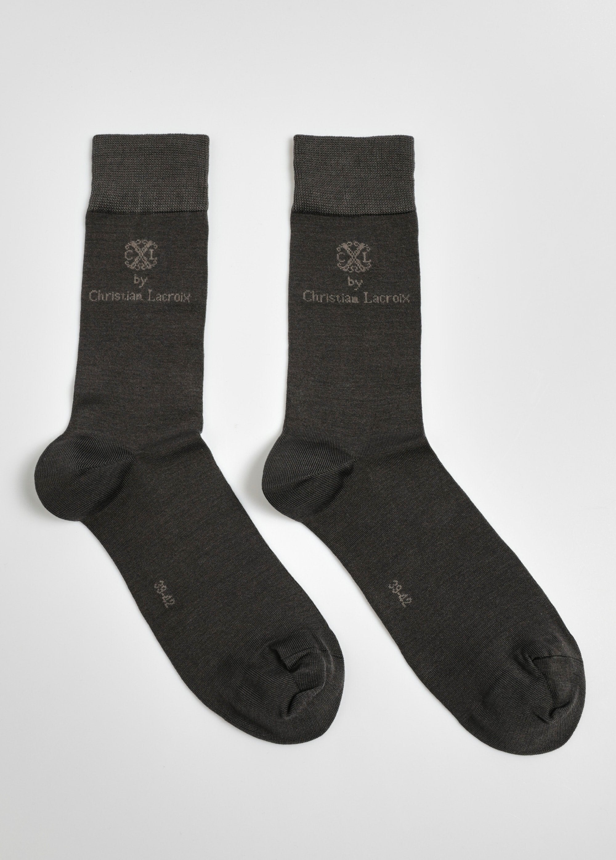 Par_de_calcetines_de_algodón_mercerizado_Gris_oscuro_FA1_slim