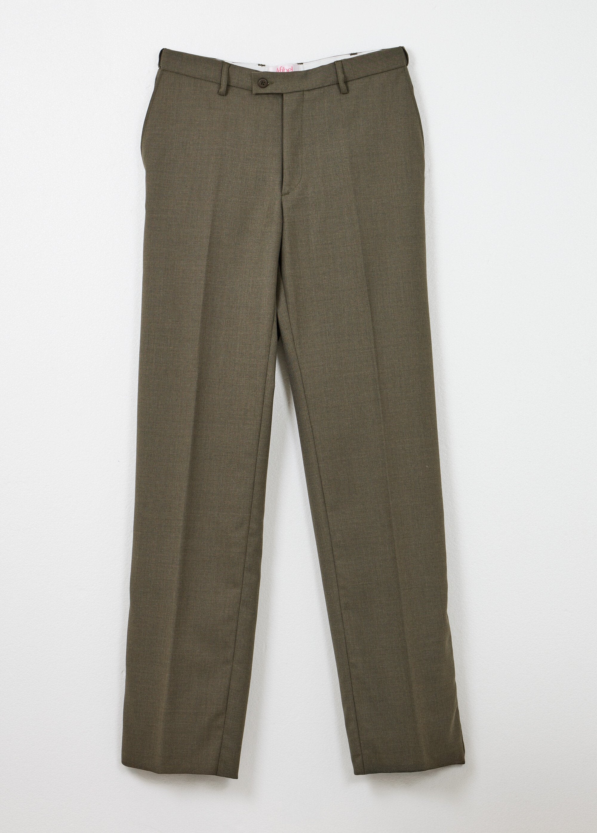 Pantalón_con_cinturilla_ajustable_invisible_en_tejido_de_sarga_de_lana_Caqui_AP1_slim