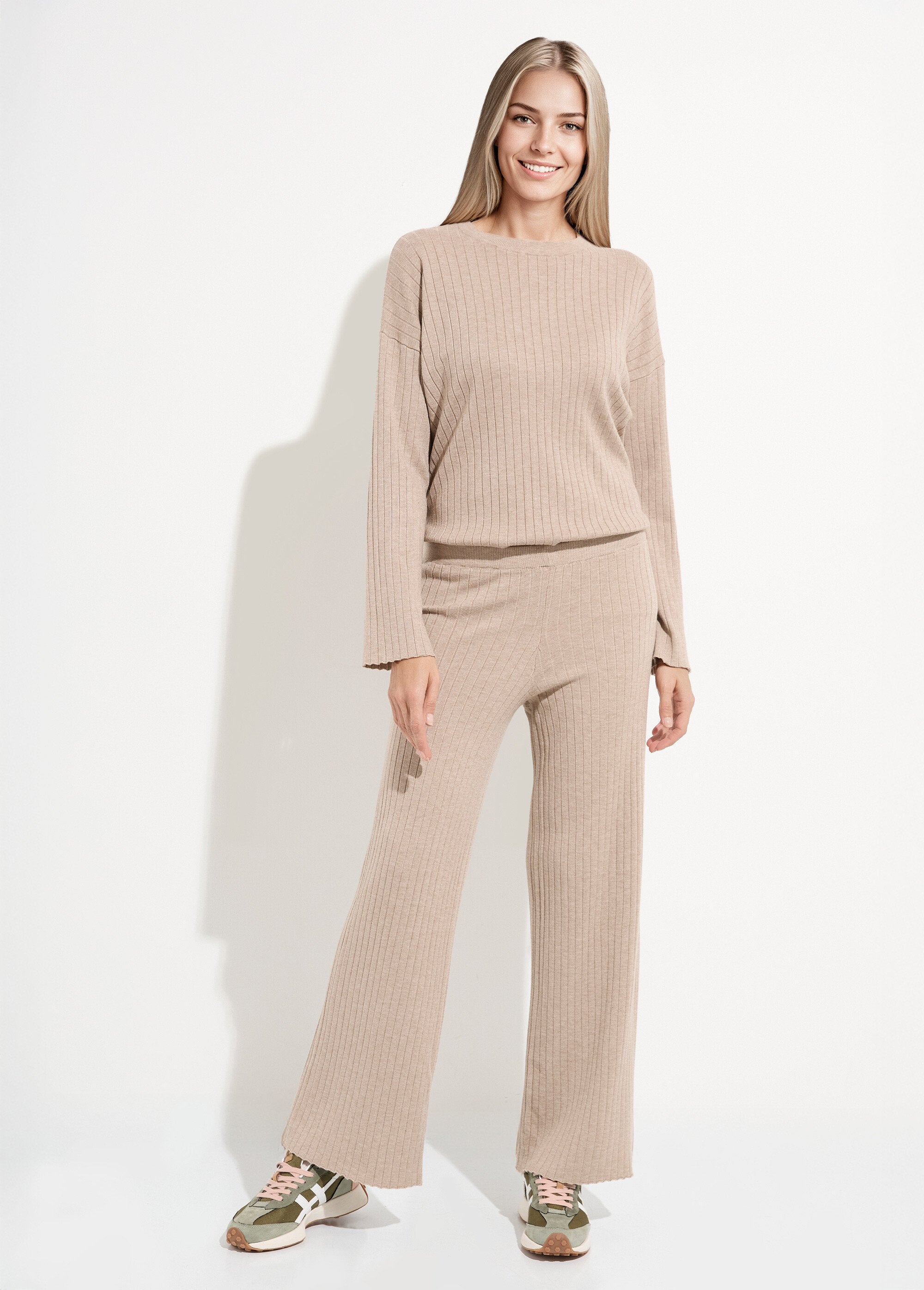 Pantalón_confort,_punto_canalé_plano_Beige_SF1_slim