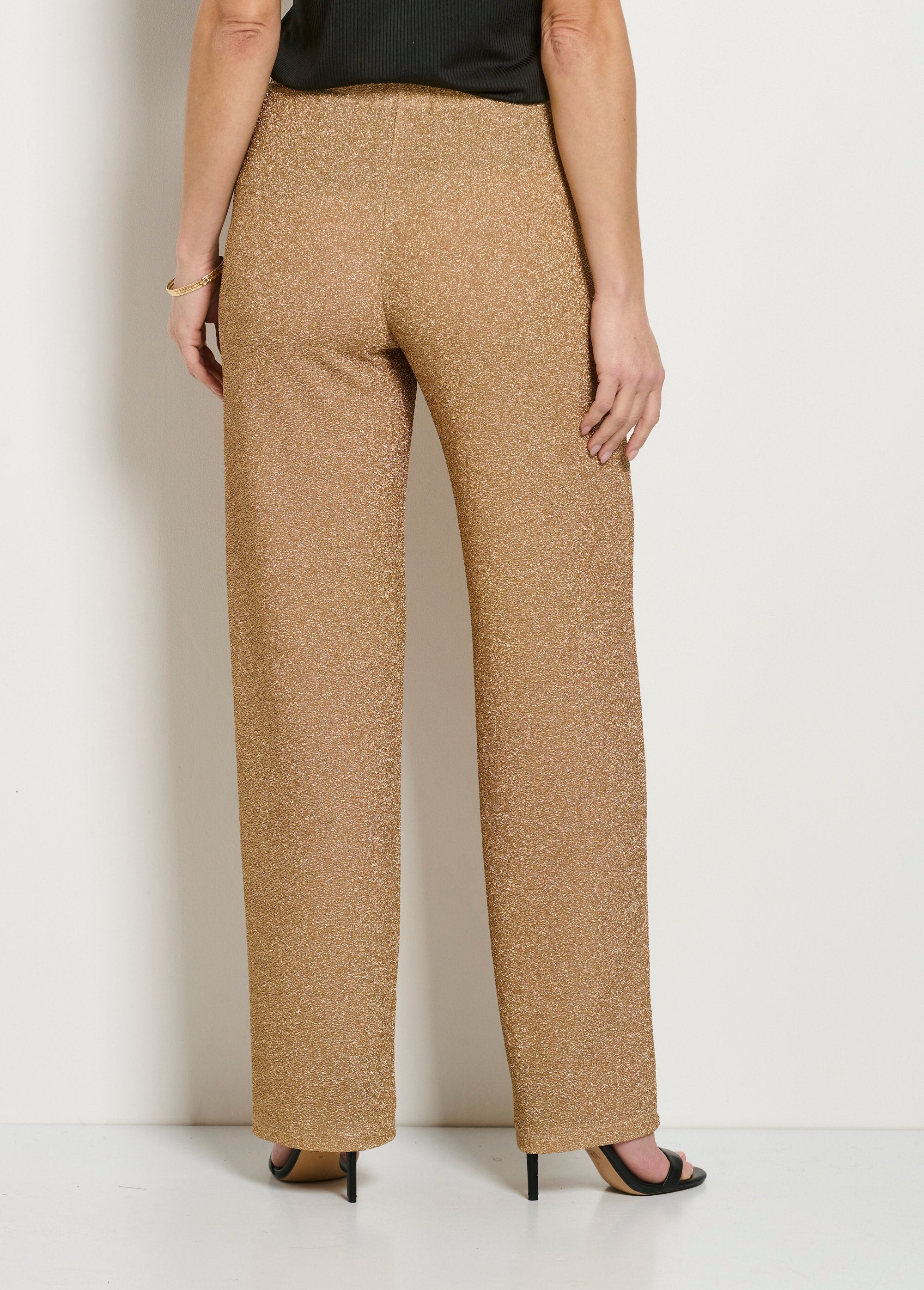 Pantalon_large_brillant_doré_ceinture_élastiquée_Dore_DO1_slim