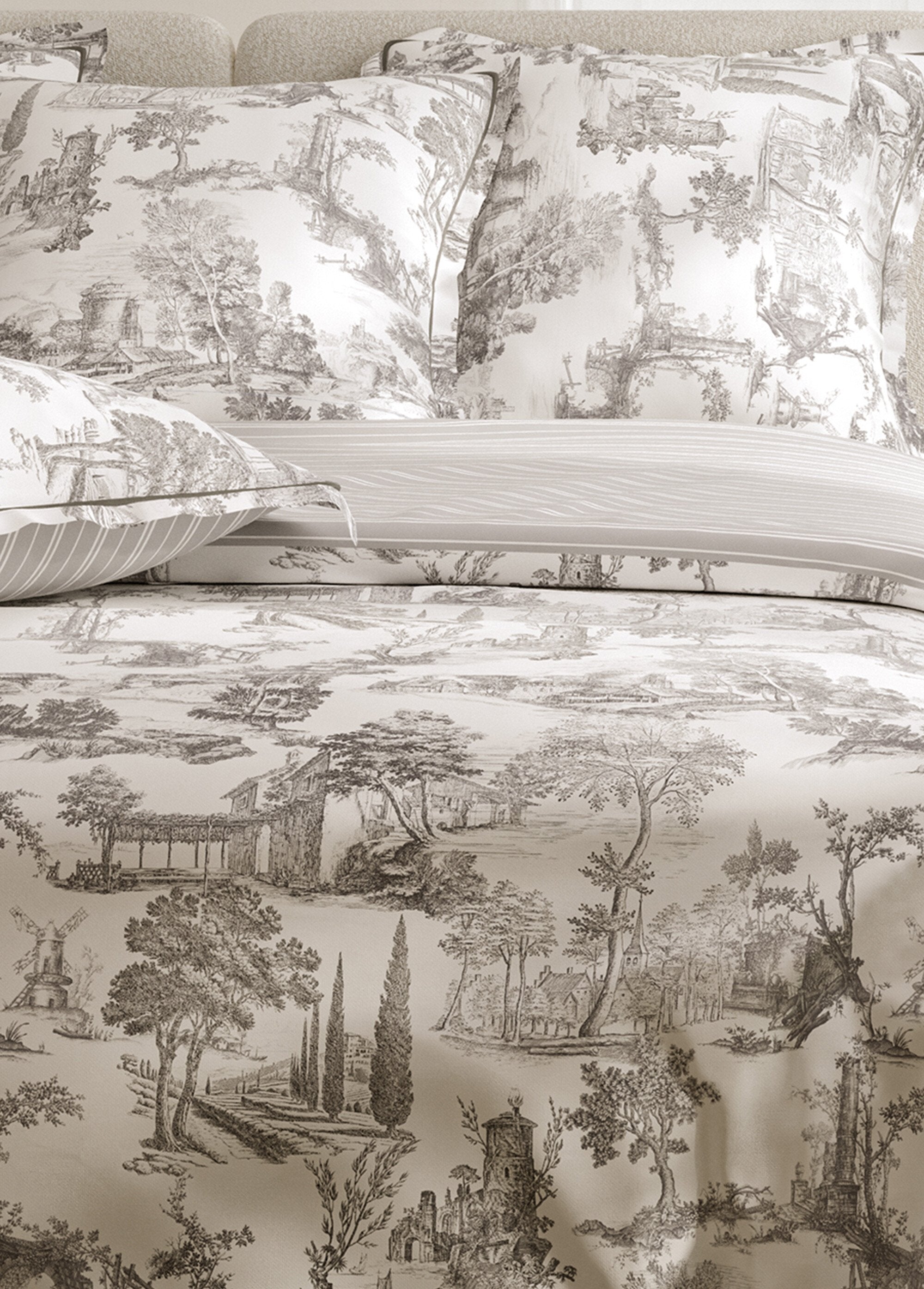 Parure_de_lit_3_pièces_percale_avec_housse_de_couette,_cyprès_Gris_DE3_slim