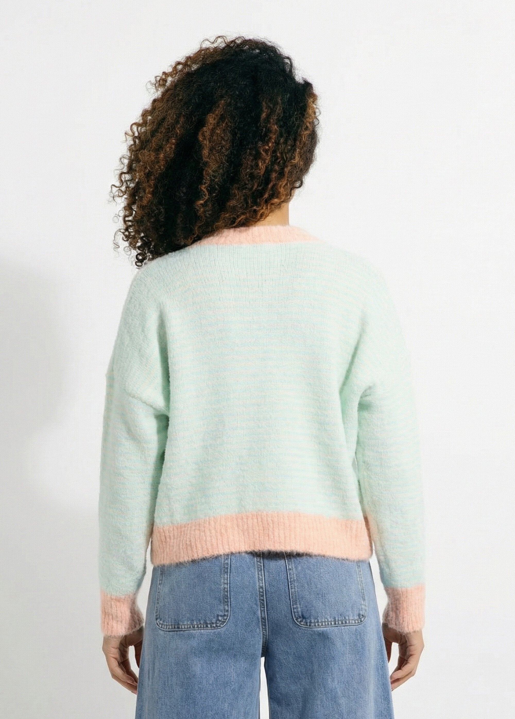 Pull_duveteux_rayé_pastel_forme_loose_Aqua_et_saumon_DO1_slim