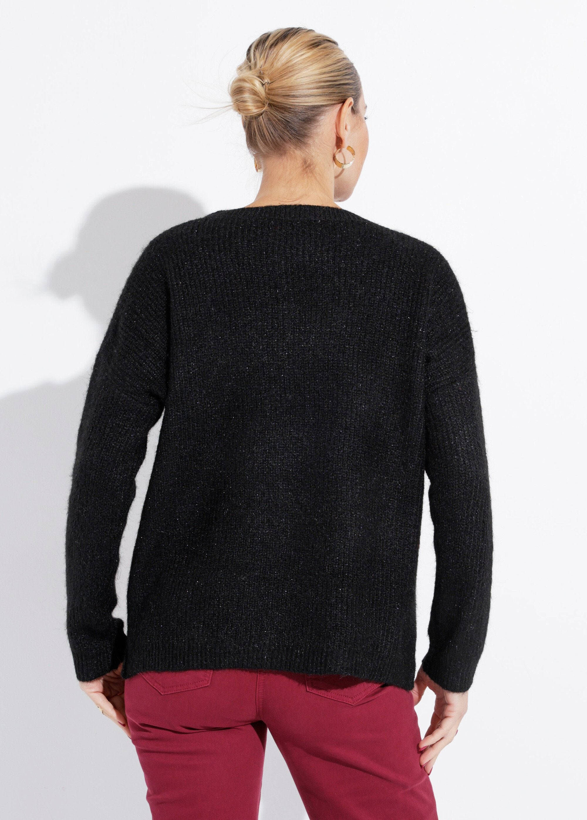 Suéter_de_punto_esponjoso_con_cuello_barco_Negro_DO1_slim