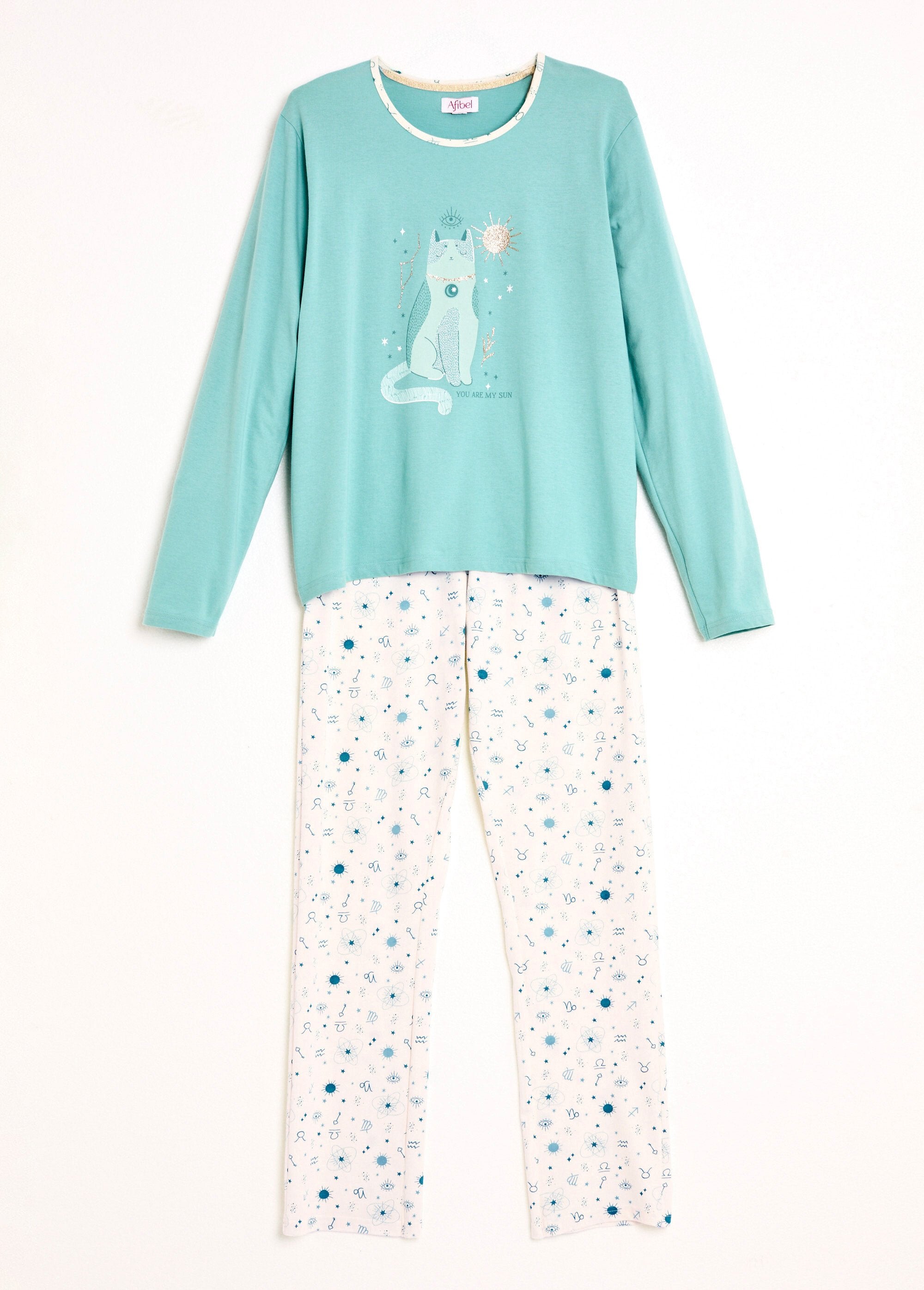 Pijama_de_algodón_de_manga_larga_Aguamarina_y_marfil_AP1_slim
