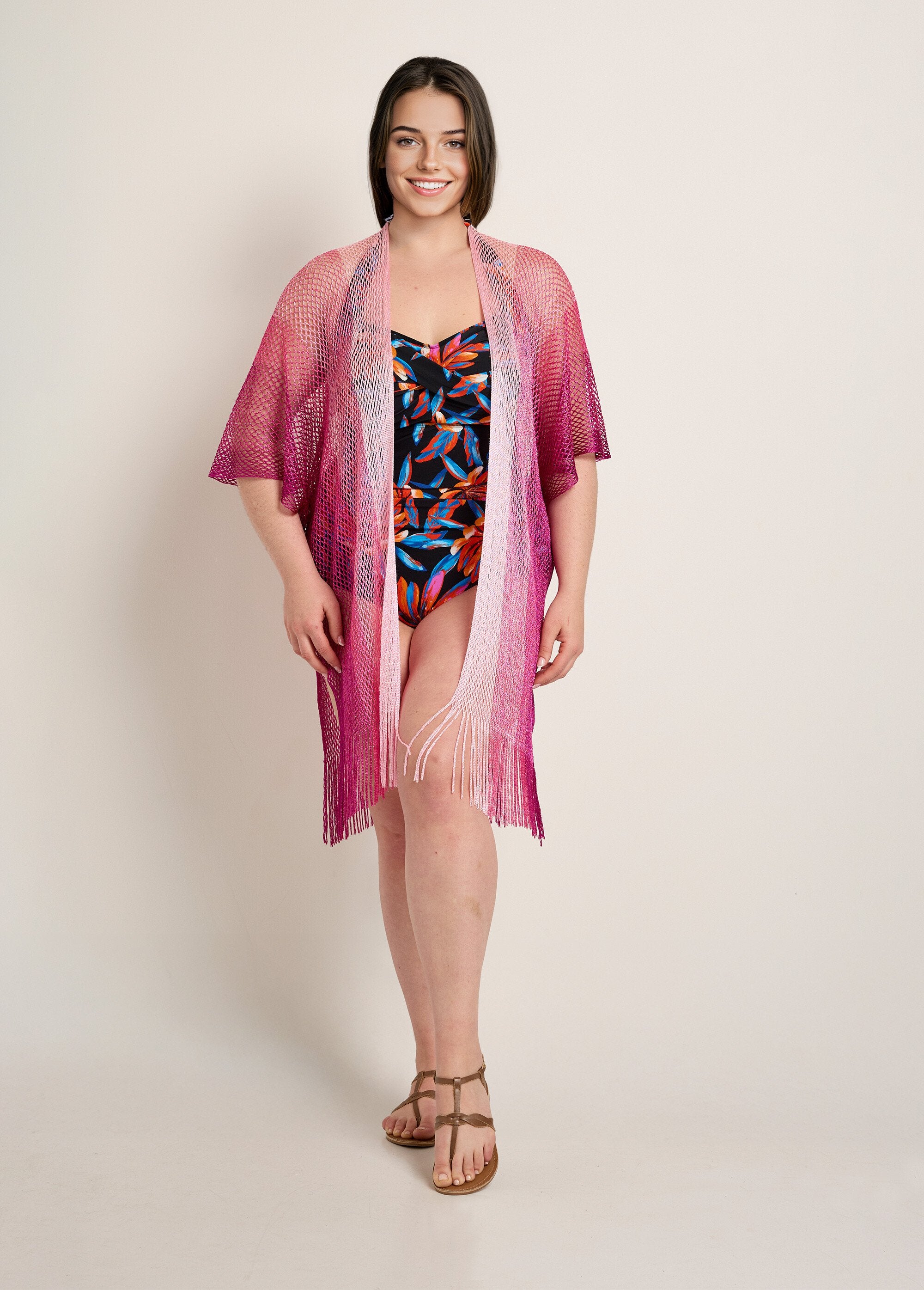 Vestido_de_playa_de_malla_multicolor_Fucsia_FA1_curvy