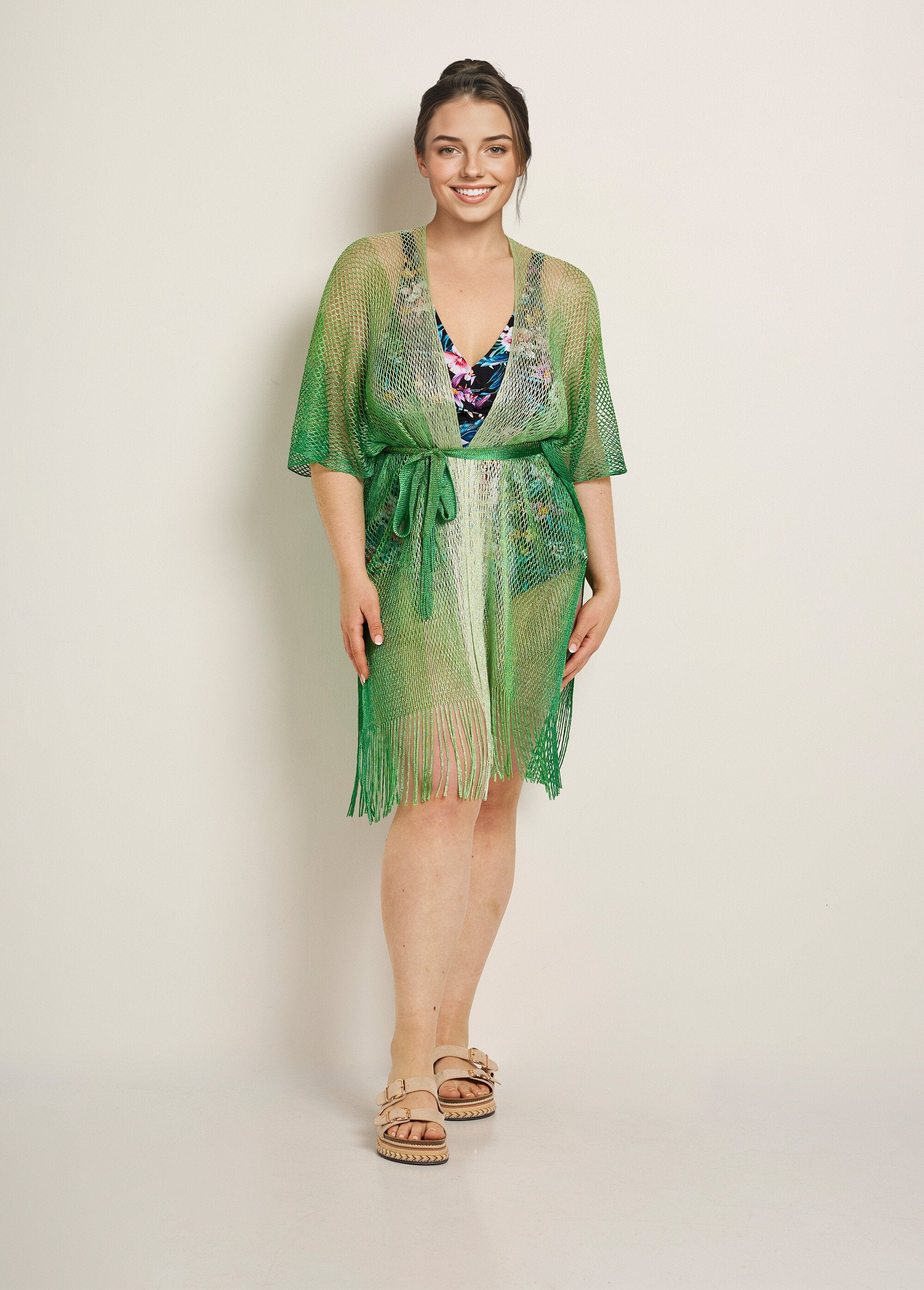 Vestido_de_playa_de_malla_multicolor_Verde_FA1_curvy