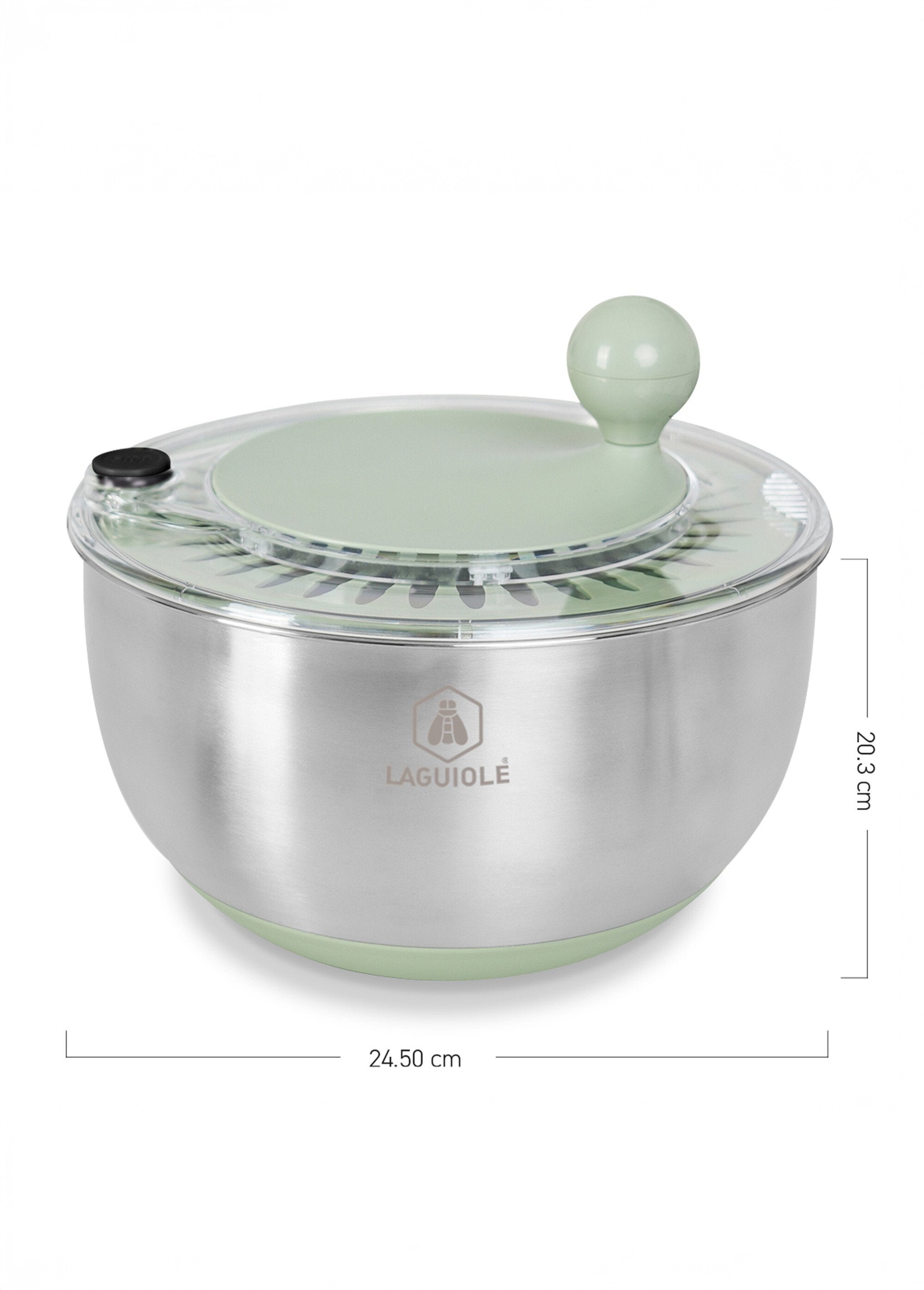 Saladier_inox/Essoreuse_à_salade_2_en_1_Olive_et_gris_DE1_slim
