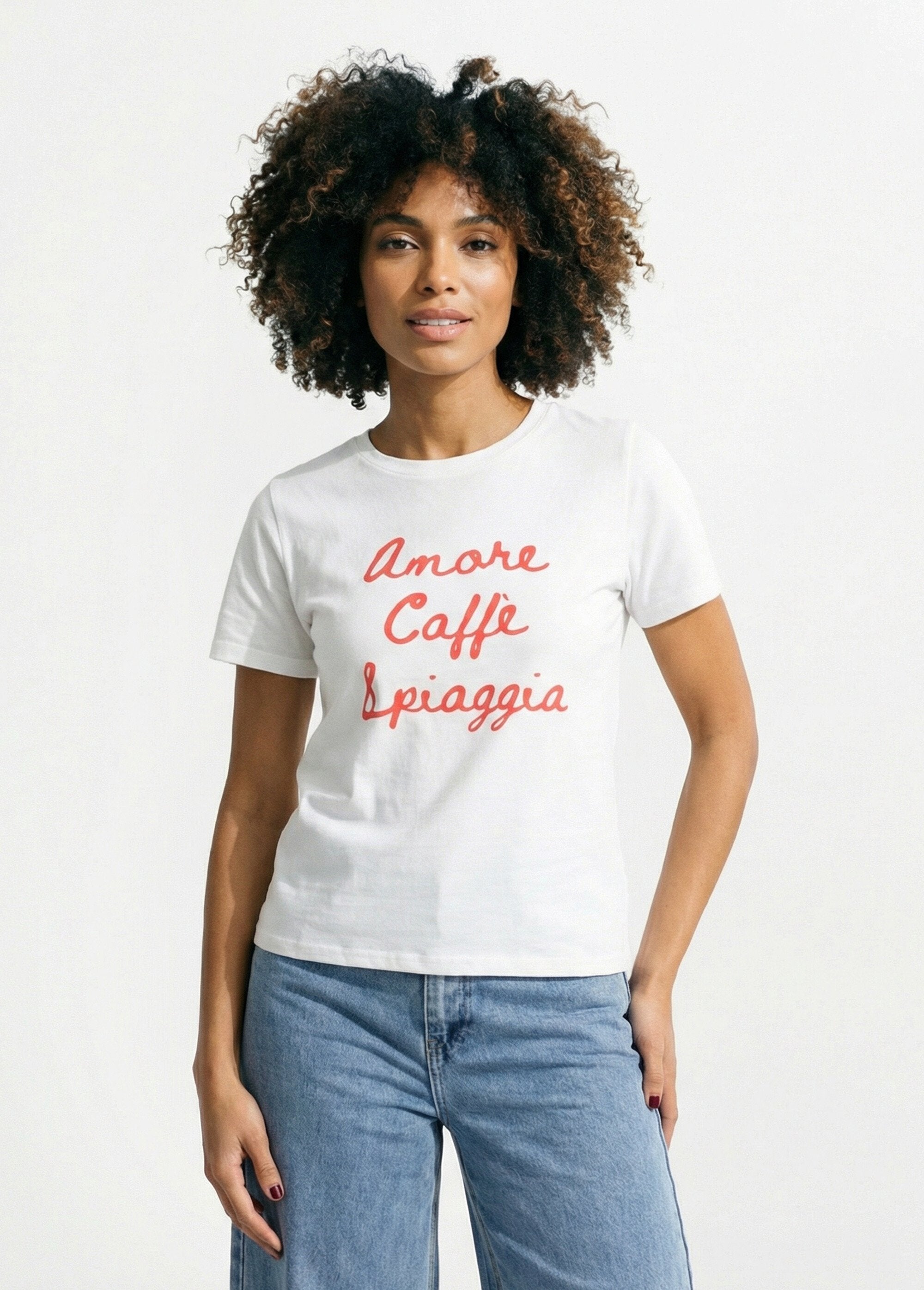 T-shirt_blanc_coton_Amore_Caffè_Spiaggia_Blanc_et_rouge_FA1_slim