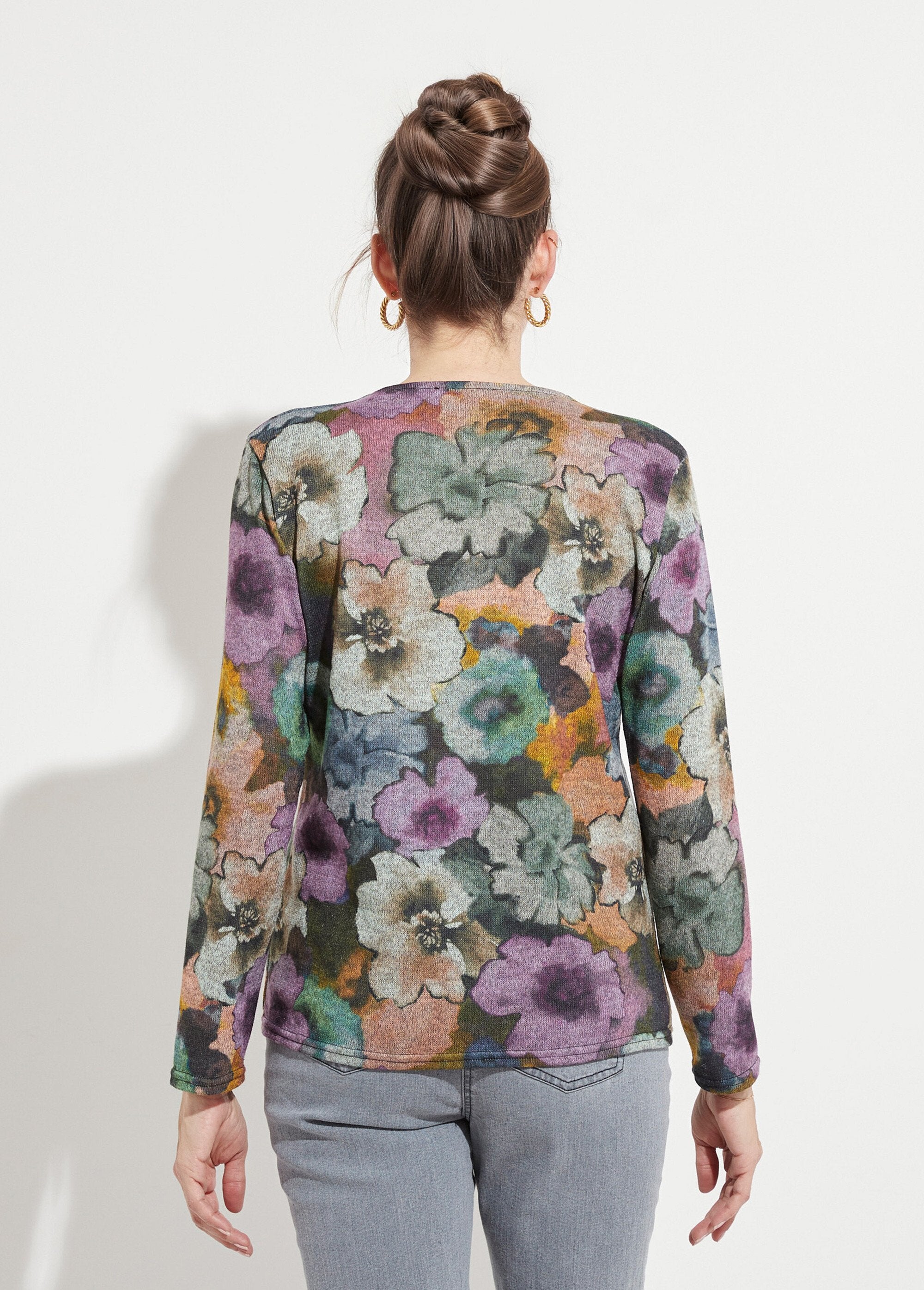T-shirt_chaud_imprimé_encolure_ronde_bijou_Gris_et_parme_DO1_slim