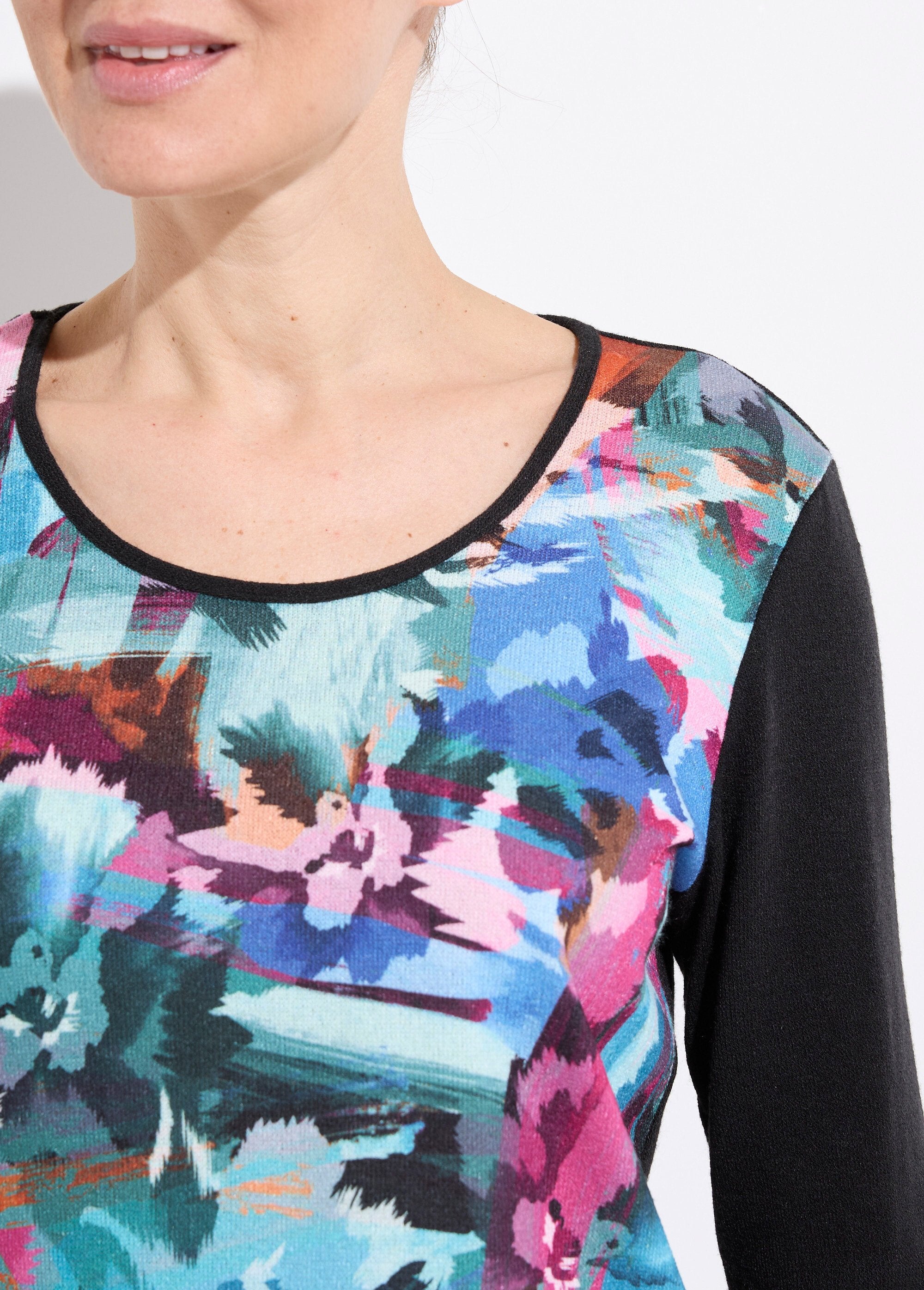 T-shirt_chaud_uni_motif_devant_manches_longues_Multicolore_DE1_slim