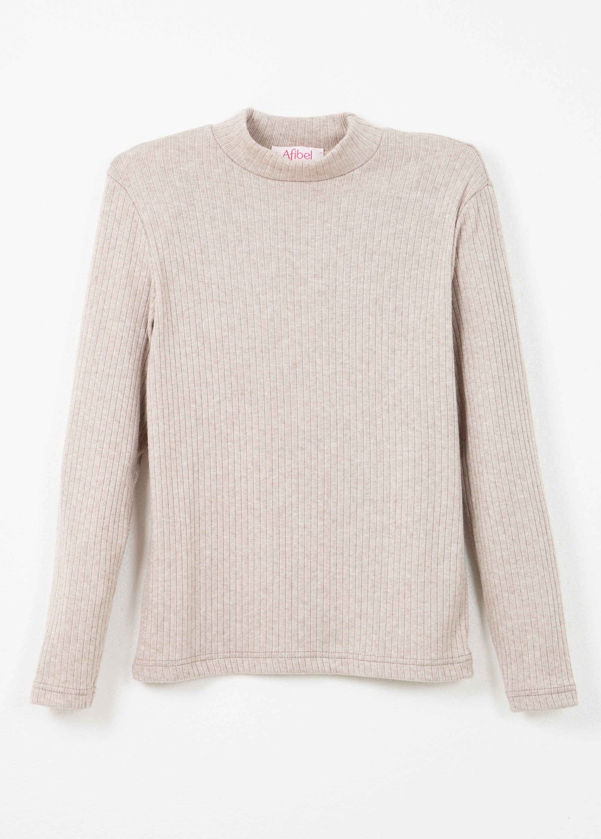 Camiseta_de_cuello_alto_y_manga_larga_de_punto_acanalado_Beige_AP1_slim
