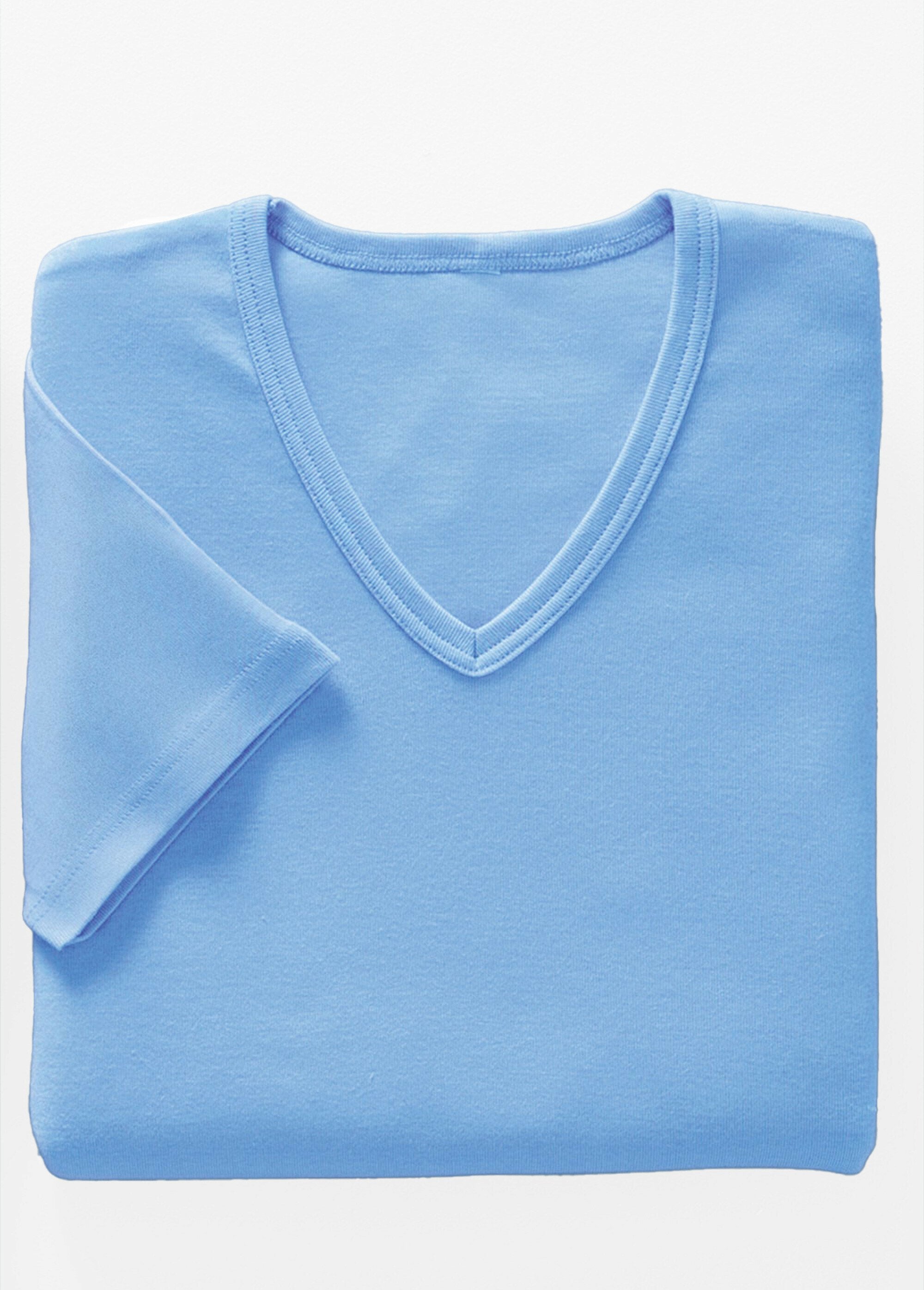 Camiseta_de_algodón_con_cuello_en_V_-_pack_de_2_cielo_lote3_FA1_slim