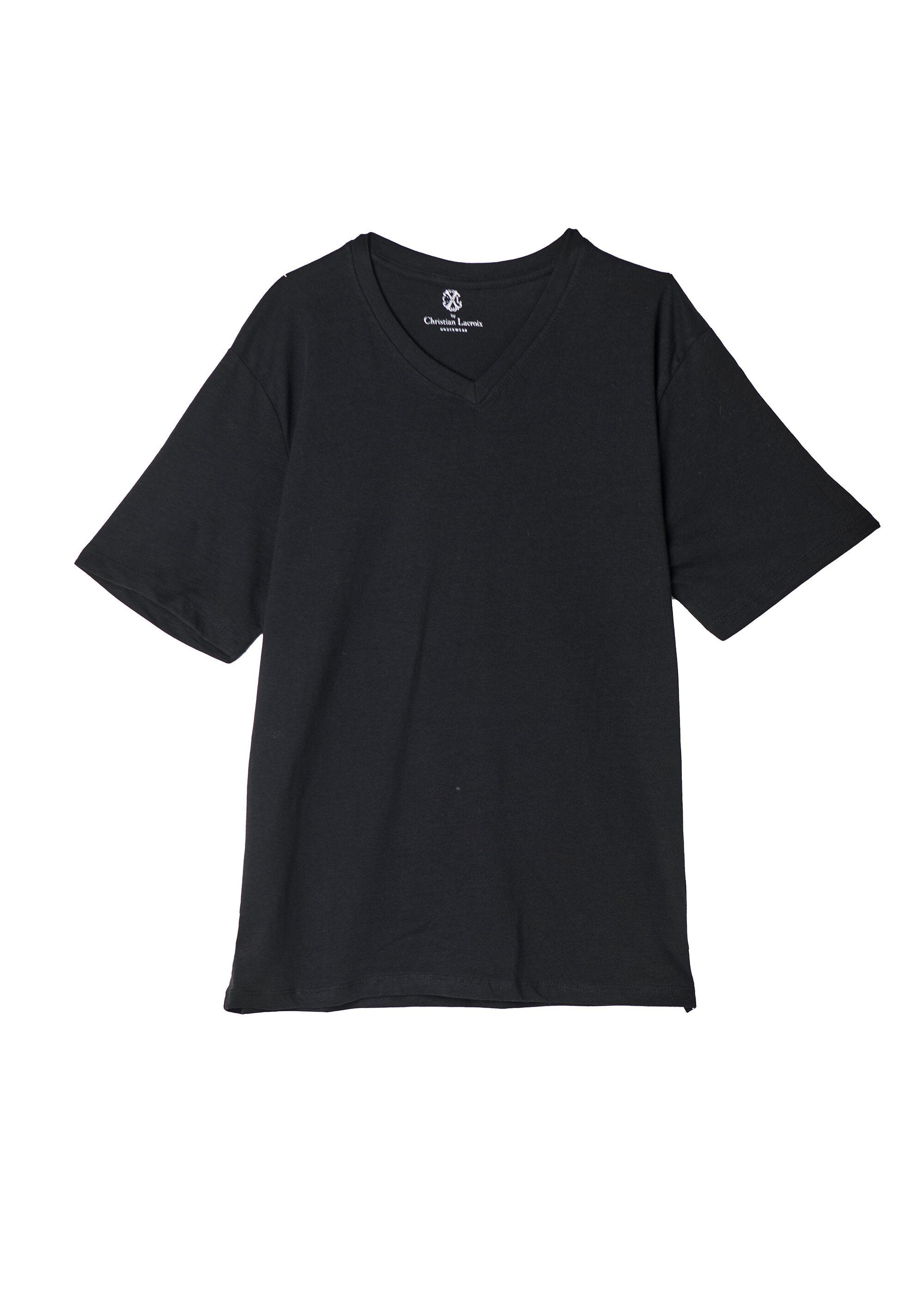 Camiseta_de_algodón_con_cuello_en_V_Negro_FA1_slim