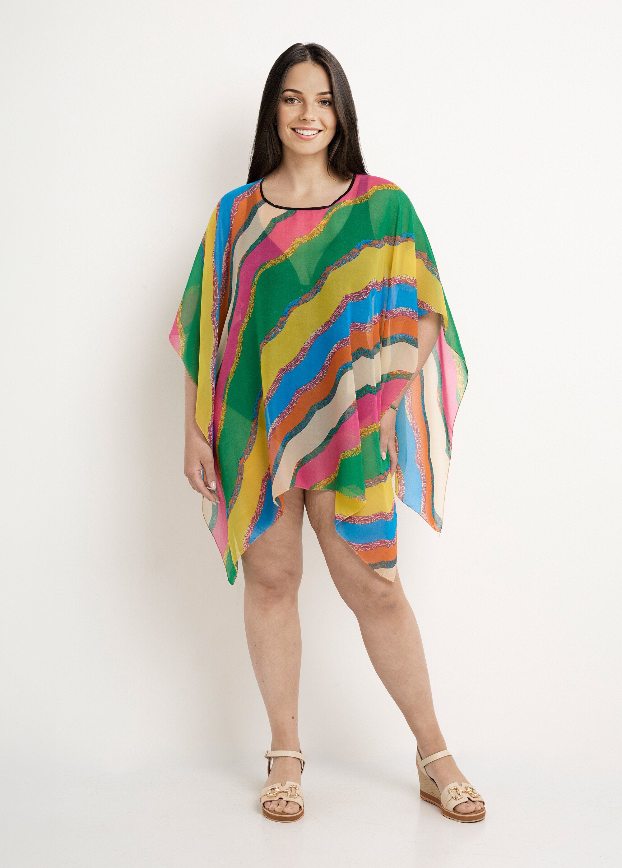 Túnica_de_playa_con_velo_y_rayas_estilizadas_Multicolor_FA1_slim